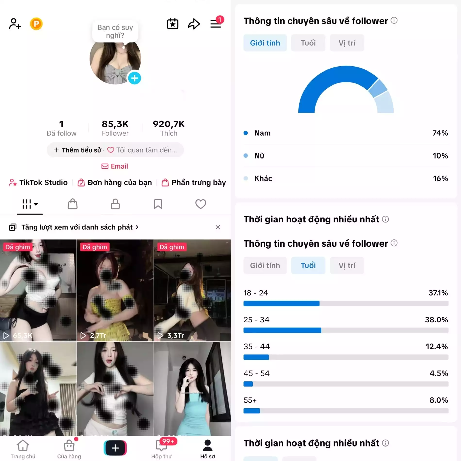 Account TikTok thật, chất lượng cao – tương tác mượt, lên xu hướng dễ. Đổi được Tên - Avt - Username. Trắng thông tin, hỗ trợ liên kết thông tin chính chủ.