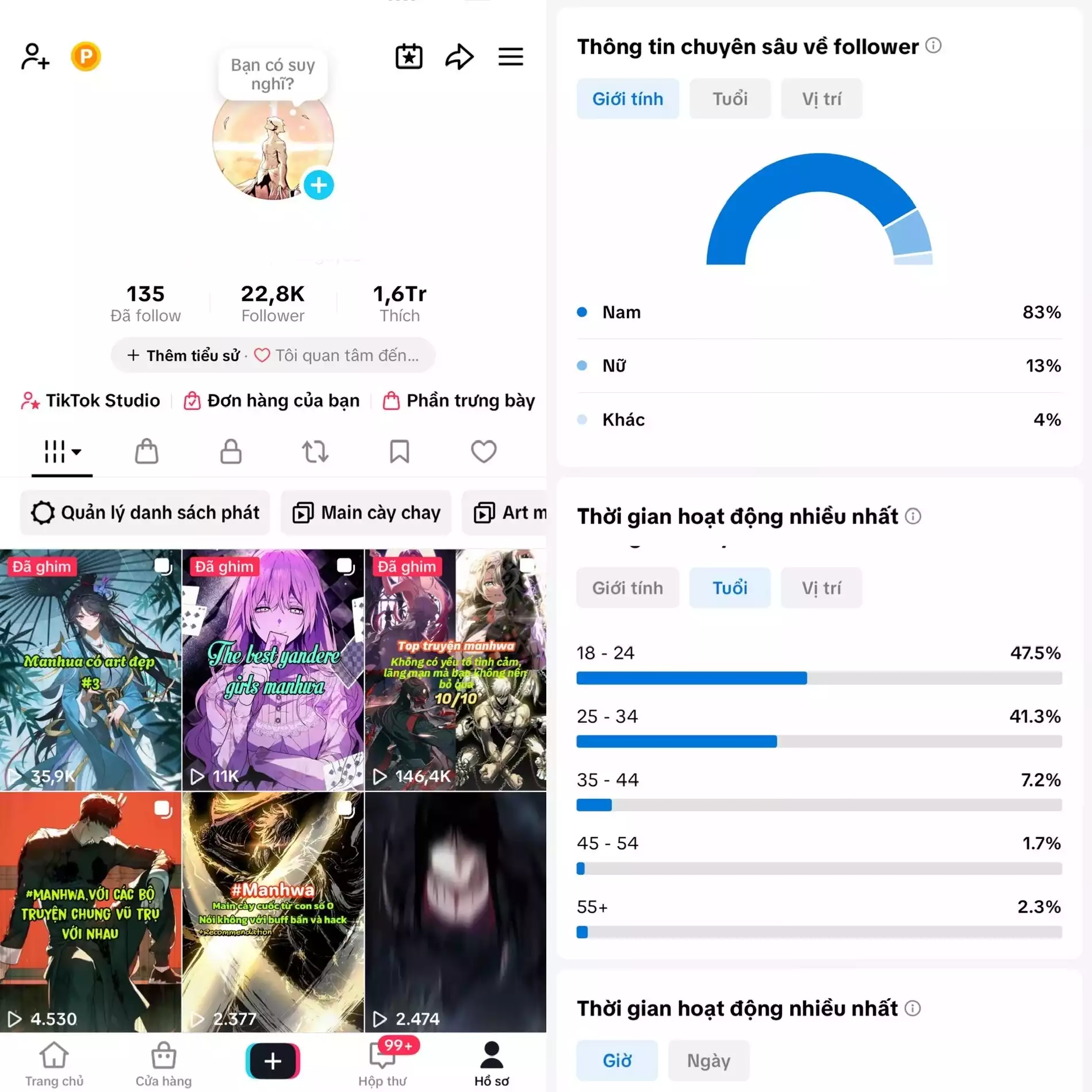 Account TikTok thật, chất lượng cao – tương tác mượt, lên xu hướng dễ. Đổi được Tên - Avt - Username. Trắng thông tin, hỗ trợ liên kết thông tin chính chủ.