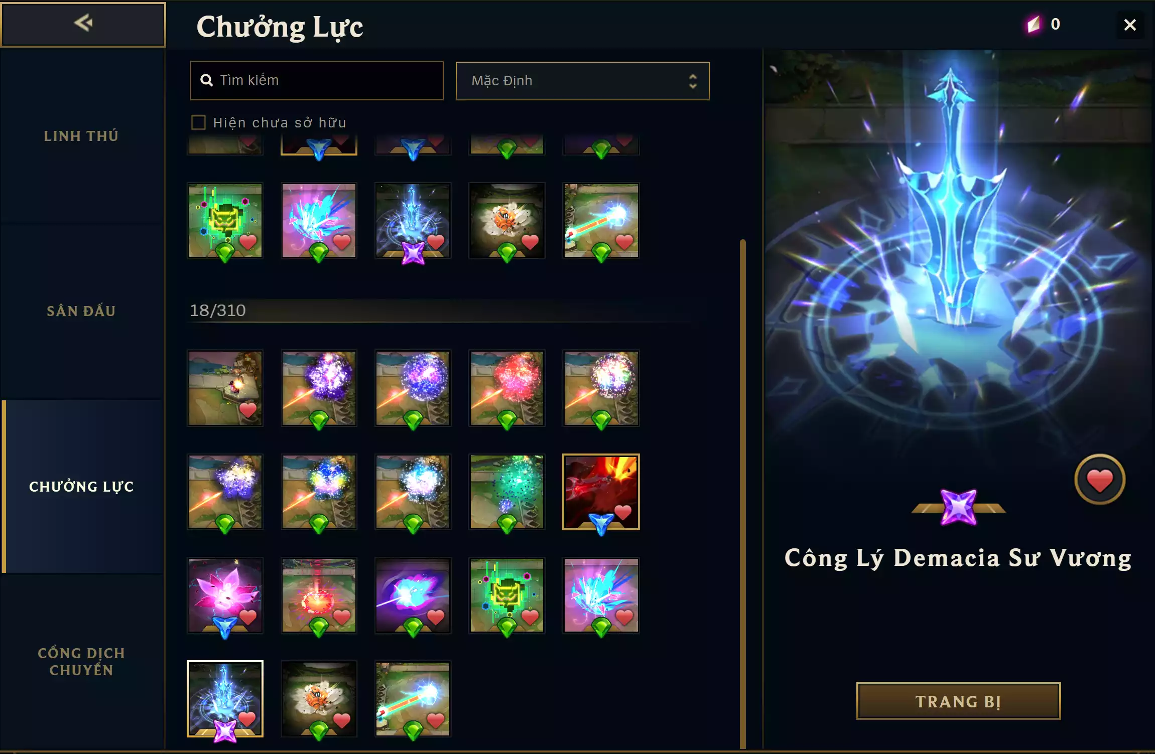 Ảnh 📮Combo TFT Hàng Hiệu Cực Vip - Pet Hàng Hiệu ✅ Ahri Chiêu Hồn Thiên Hồ Tí Nị - Hàng Hiệu ✅ Pet - Aatrox Huyết Nguyệt Tí Nị 🌠 Sàn - Bồng Lai Tiên Cảnh 🌠 Sàn - 4 Sàn Đấu Xanh Đẹp Mắt ⬆️ Chưởng - Công Lý Demacia Sư Vương ➡️ Dư 1 Huy Chương ➡️ Dư 2.225 Pha Lê ✅ 5 Cổng Dịch Chuyển Vip 🍁 Có Thẻ Đổi Tên Nhân Vật Miễn Phí