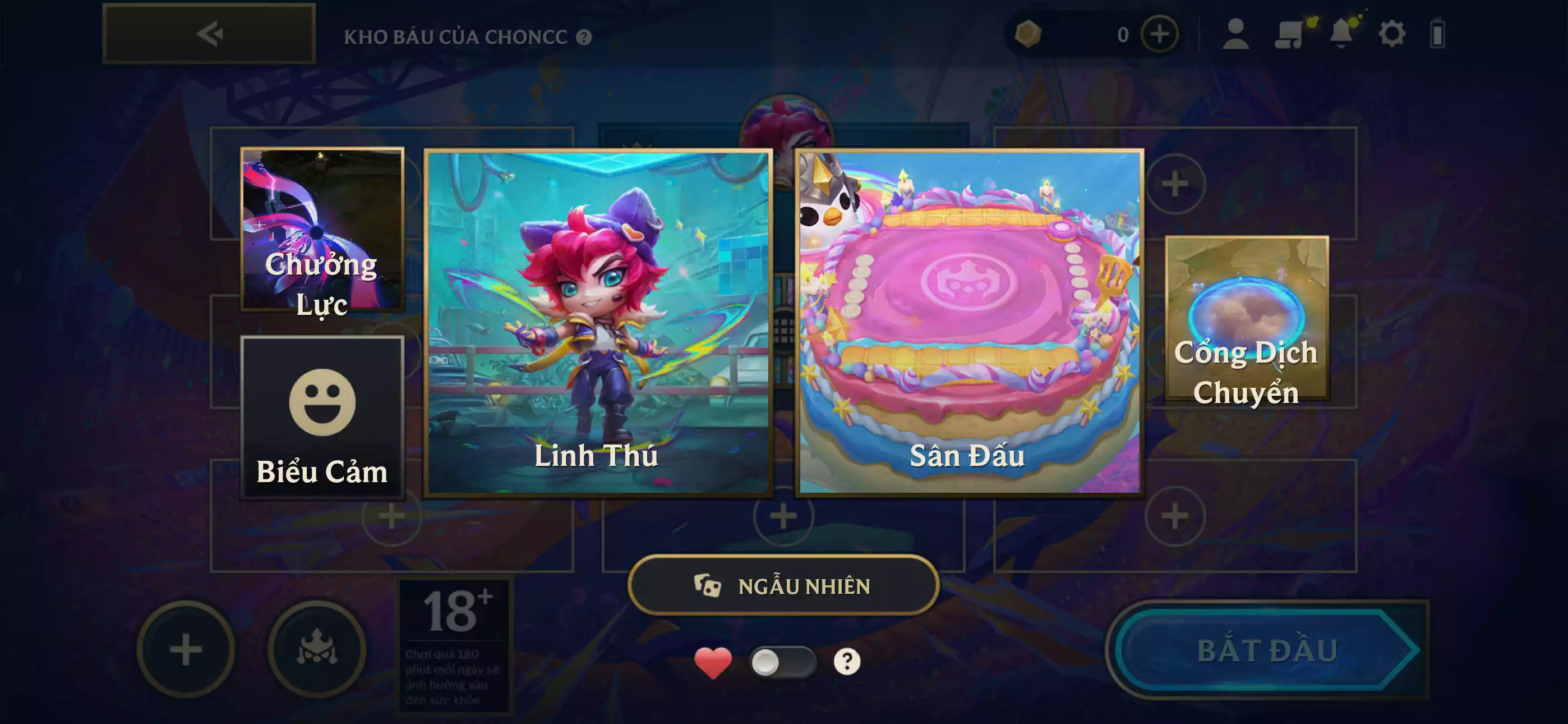 Ảnh 📮 Combo VIP ĐẸP KENG 📮 Set Hearsteel Tí Nị ✅ Sàn - Sân Đấu Sinh Nhật Pengu 6 Tuổi ⬆️ Chưởng Lực - Cung Ánh Sáng Học Viện Chiến Binh 🌠 Dư 450 Pha Lê - Vòng Quay (17/20) +1 Huy Chương 🍁 Có Thẻ Đổi Tên Nhân Vật Miễn Phí