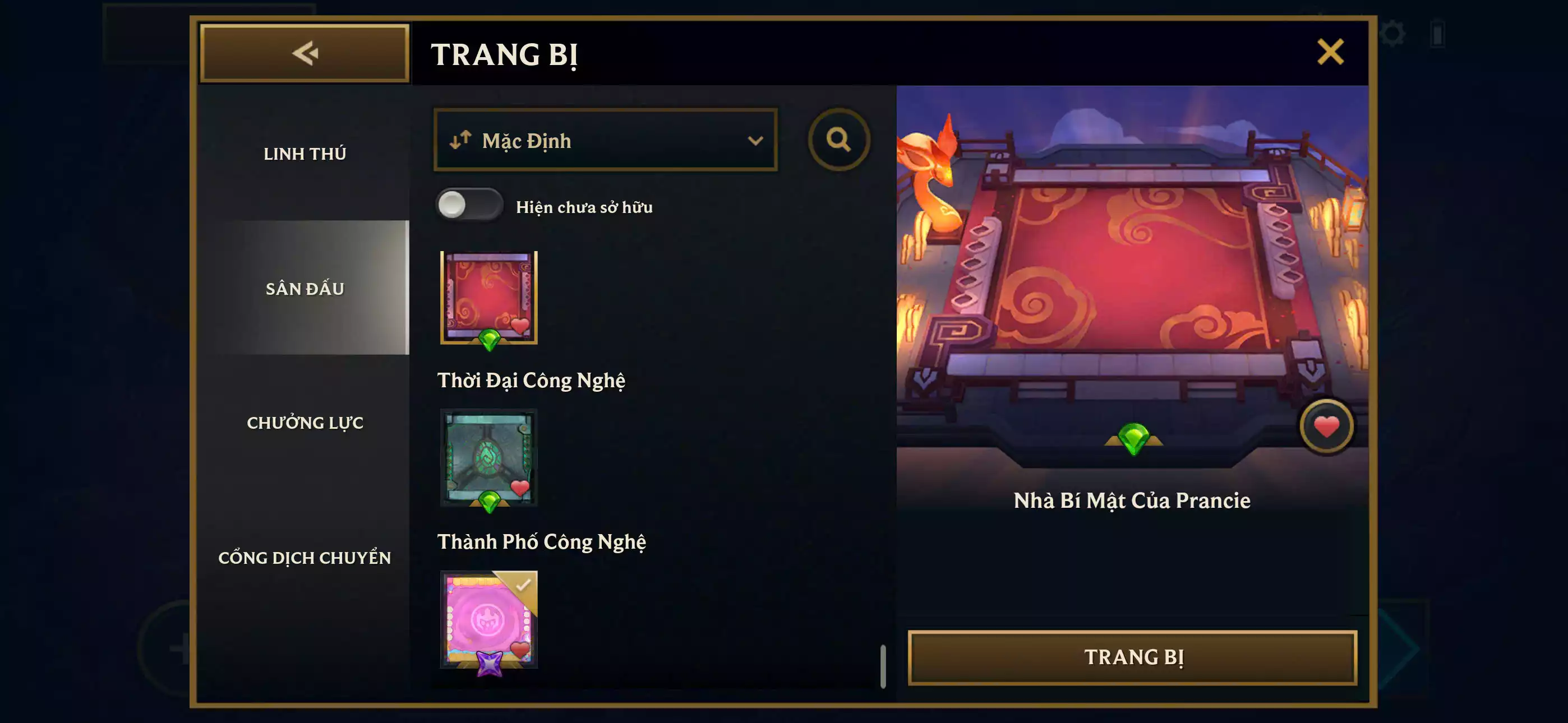 Ảnh 📮 Combo VIP ĐẸP KENG 📮 Set Hearsteel Tí Nị ✅ Sàn - Sân Đấu Sinh Nhật Pengu 6 Tuổi ⬆️ Chưởng Lực - Cung Ánh Sáng Học Viện Chiến Binh 🌠 Dư 450 Pha Lê - Vòng Quay (17/20) +1 Huy Chương 🍁 Có Thẻ Đổi Tên Nhân Vật Miễn Phí