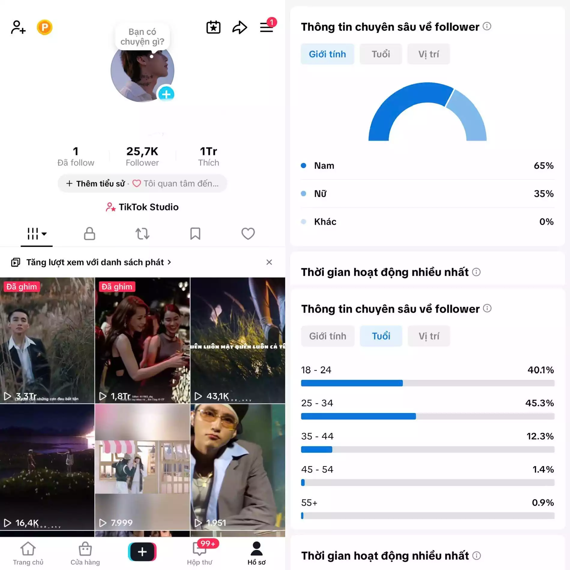 Account TikTok thật, chất lượng cao – tương tác mượt, lên xu hướng dễ. Đổi được Tên - Avt - Username. Trắng thông tin, hỗ trợ liên kết thông tin chính chủ.