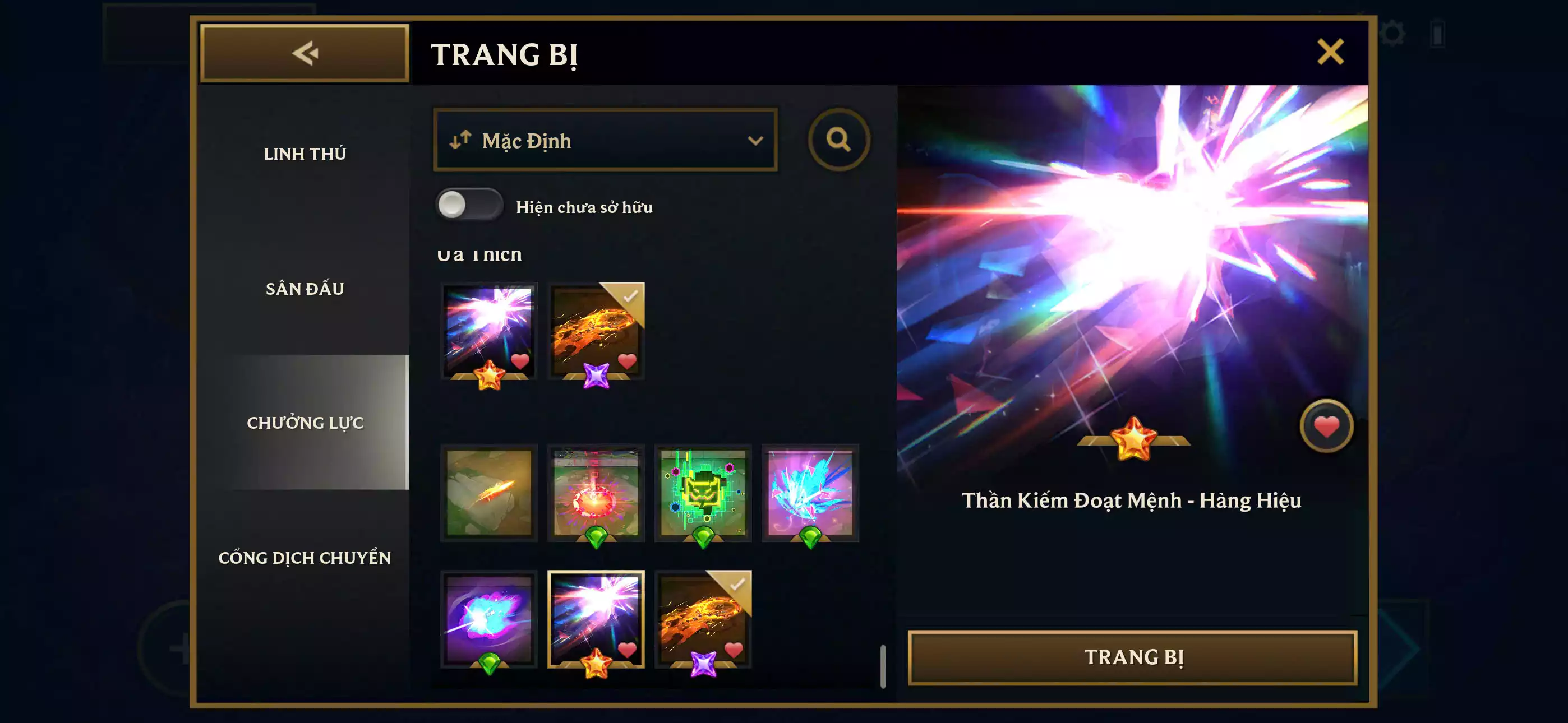 Ảnh 📮Combo Vip - Pet - Chưởng Lực Hàng Hiệu ✅ Aatrox Huyết Nguyệt Tí Nị ⬆️ Chưởng - Thần Kiếm Đoạt Mệnh - Hàng Hiệu 🌠 Sàn - Sân Đấu Yasuo Kiếm Khách 🌠 Sàn - Đường Phố Công Nghệ 🌠 Sàn - Cao Ốc Thành Phố Công Nghệ 🌠 Sàn - Móng Vuốt Mùa Đông ⬆️ Chưởng - Án Tử Cao Bồi ➡️ Dư 150 Xu ➡️ Dư 1.050 Pha Lê ✅ 2 Cổng Dịch Chuyển Vip🍁 Có Thẻ Đổi Tên Nhân Vật Miễn Phí