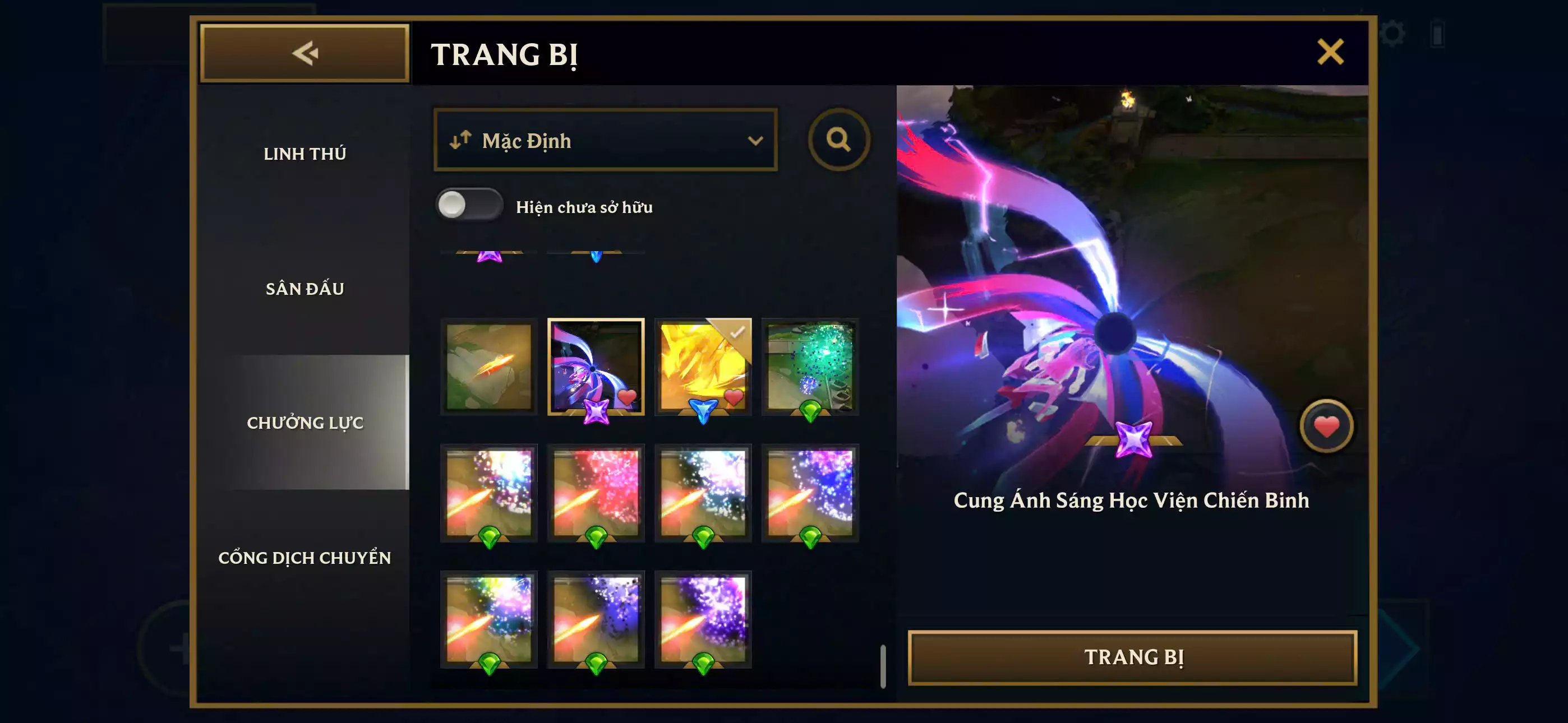 Ảnh 📮 Combo VIP ĐẸP KENG 📮 Set Hearsteel Tí Nị ✅ Sàn - Sân Đấu Sinh Nhật Pengu 6 Tuổi ⬆️ Chưởng Lực - Cung Ánh Sáng Học Viện Chiến Binh 🌠 Dư 450 Pha Lê - Vòng Quay (17/20) +1 Huy Chương 🍁 Có Thẻ Đổi Tên Nhân Vật Miễn Phí