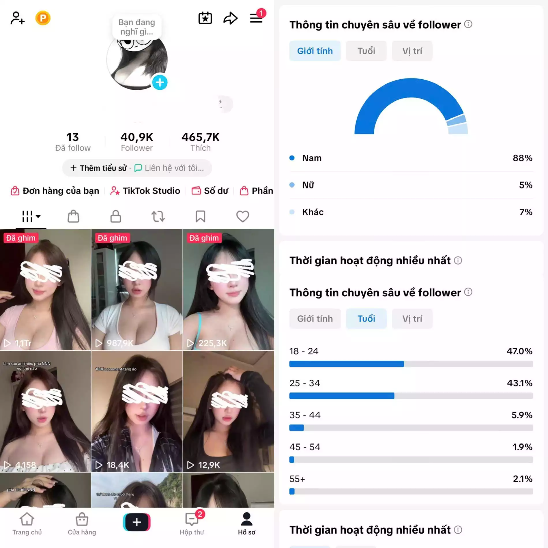 Account TikTok thật, chất lượng cao – tương tác mượt, lên xu hướng dễ. Đổi được Tên - Avt - Username. Trắng thông tin, hỗ trợ liên kết thông tin chính chủ.