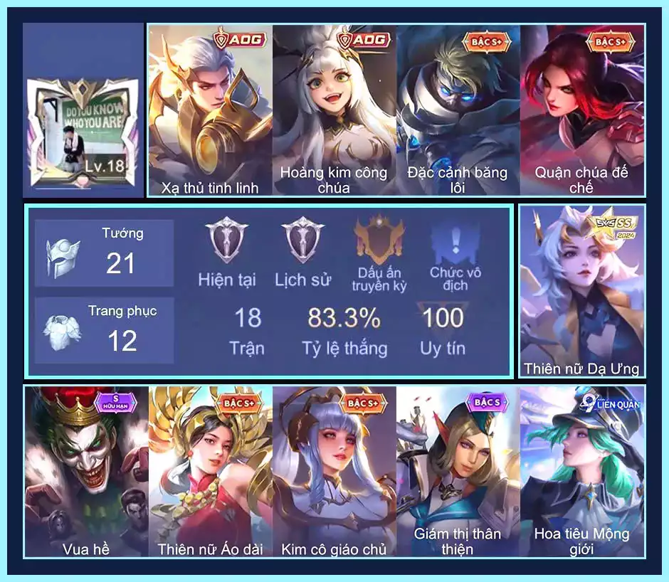 Lauriel Thiên nữ Dạ Ưng, Ilumia Thiên nữ áo dài...TRẮNG THÔNG TIN