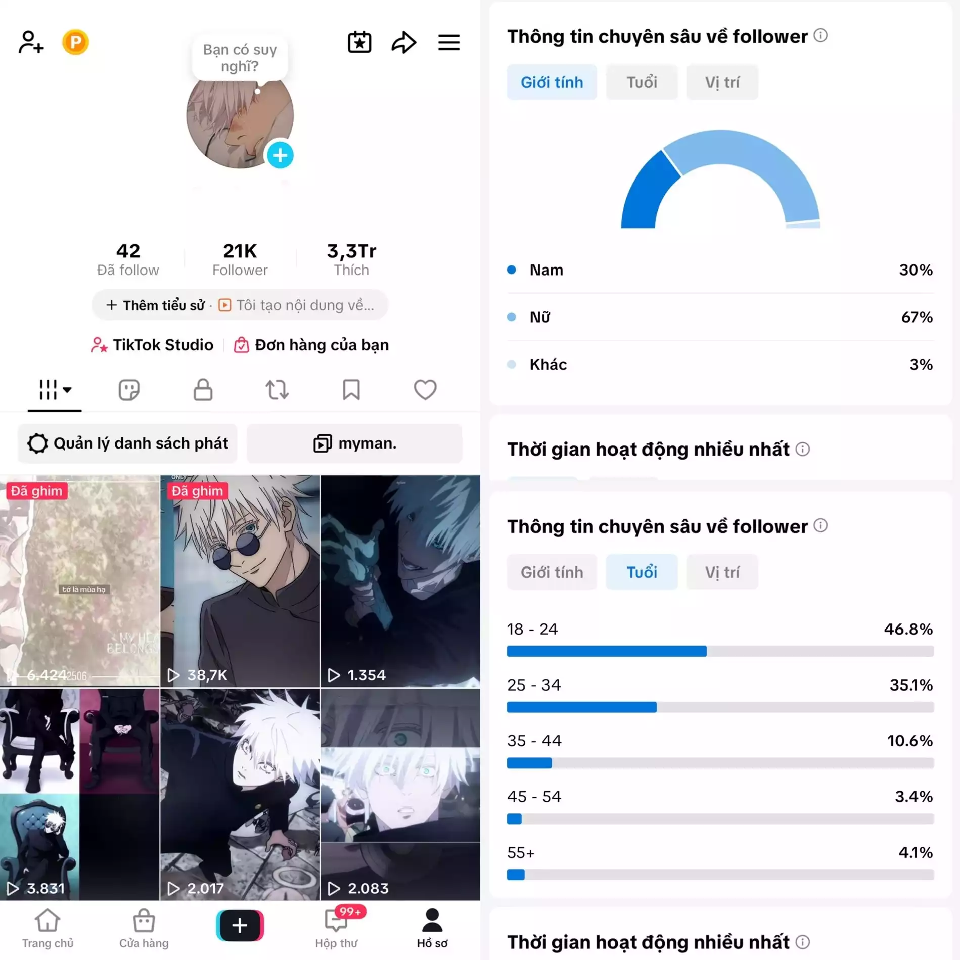 Account TikTok thật, chất lượng cao – tương tác mượt, lên xu hướng dễ. Đổi được Tên - Avt - Username. Trắng thông tin, hỗ trợ liên kết thông tin chính chủ.