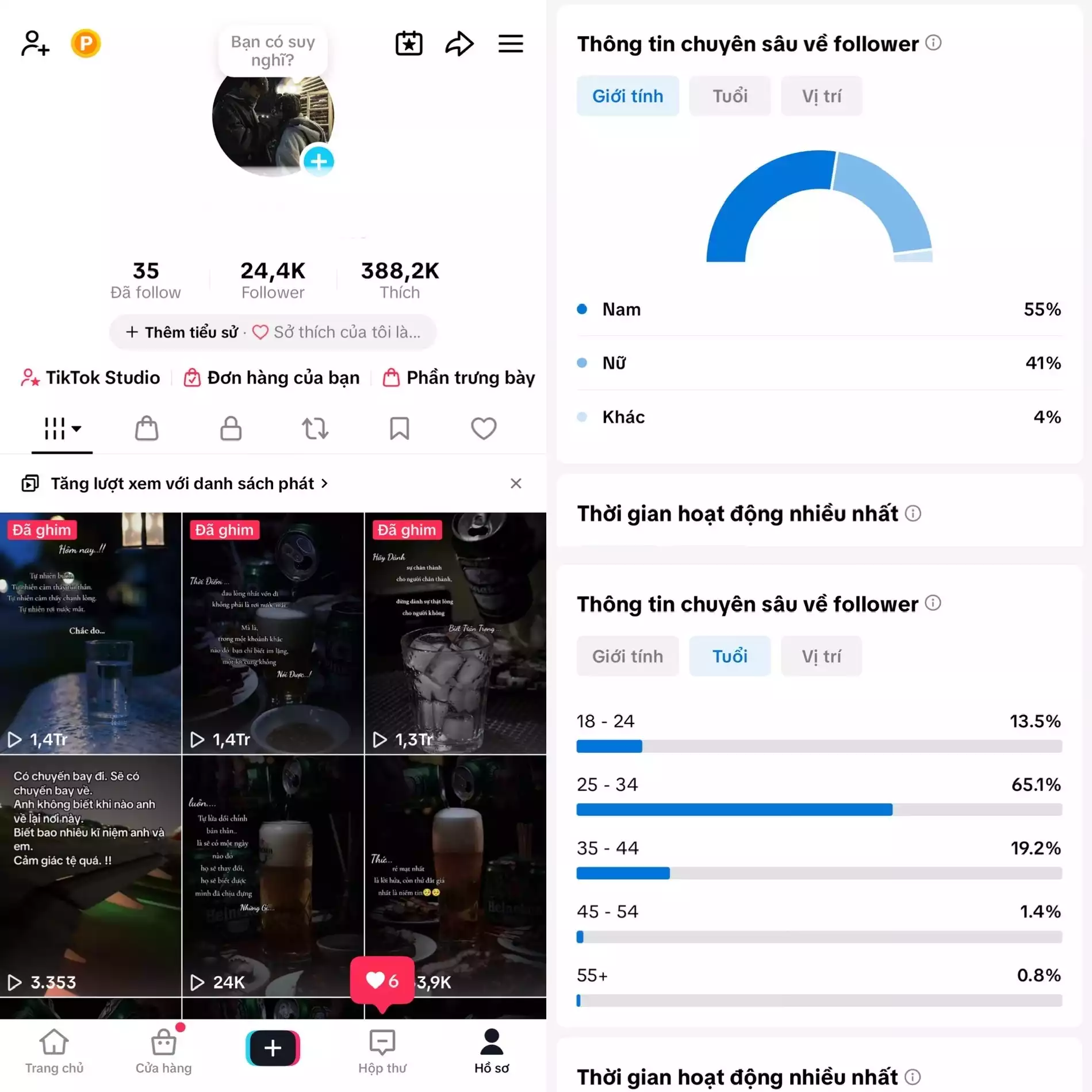 Account TikTok thật, chất lượng cao – tương tác mượt, lên xu hướng dễ. Đổi được Tên - Avt - Username. Trắng thông tin, hỗ trợ liên kết thông tin chính chủ.