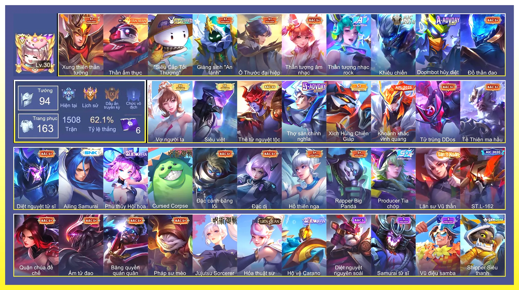 Violet Vợ người ta, Zephys Siêu việt, Yorn Thế Tử Nguyệt Tộc…