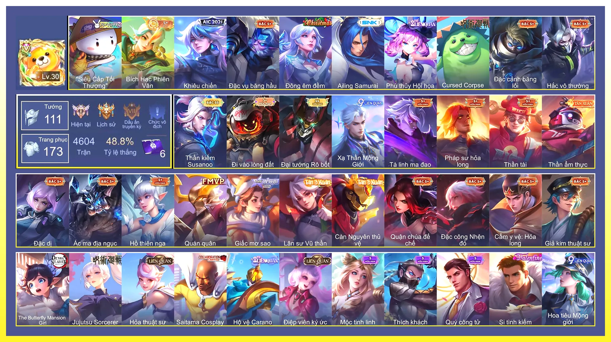 Maloch Đại Tướng Robot, Richter Kiếm thần Susanoo…