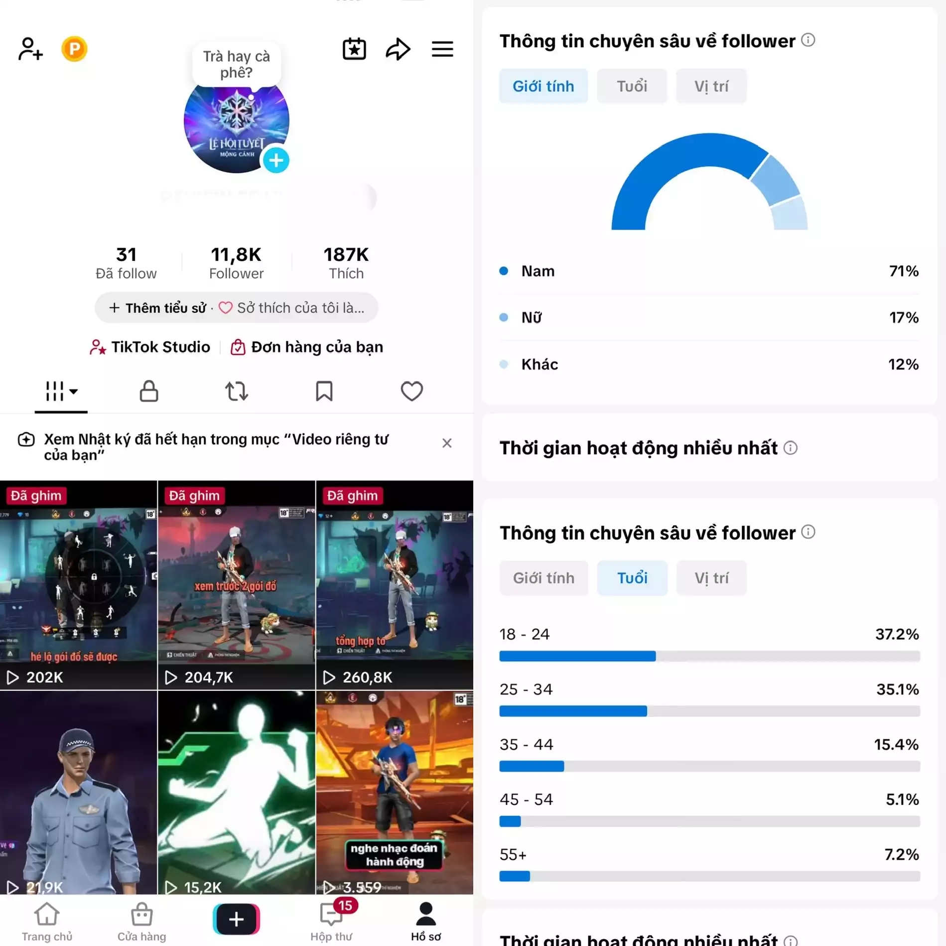 Account TikTok thật, chất lượng cao – tương tác mượt, lên xu hướng dễ. Đổi được Tên - Avt - Username. Trắng thông tin, hỗ trợ liên kết thông tin chính chủ.