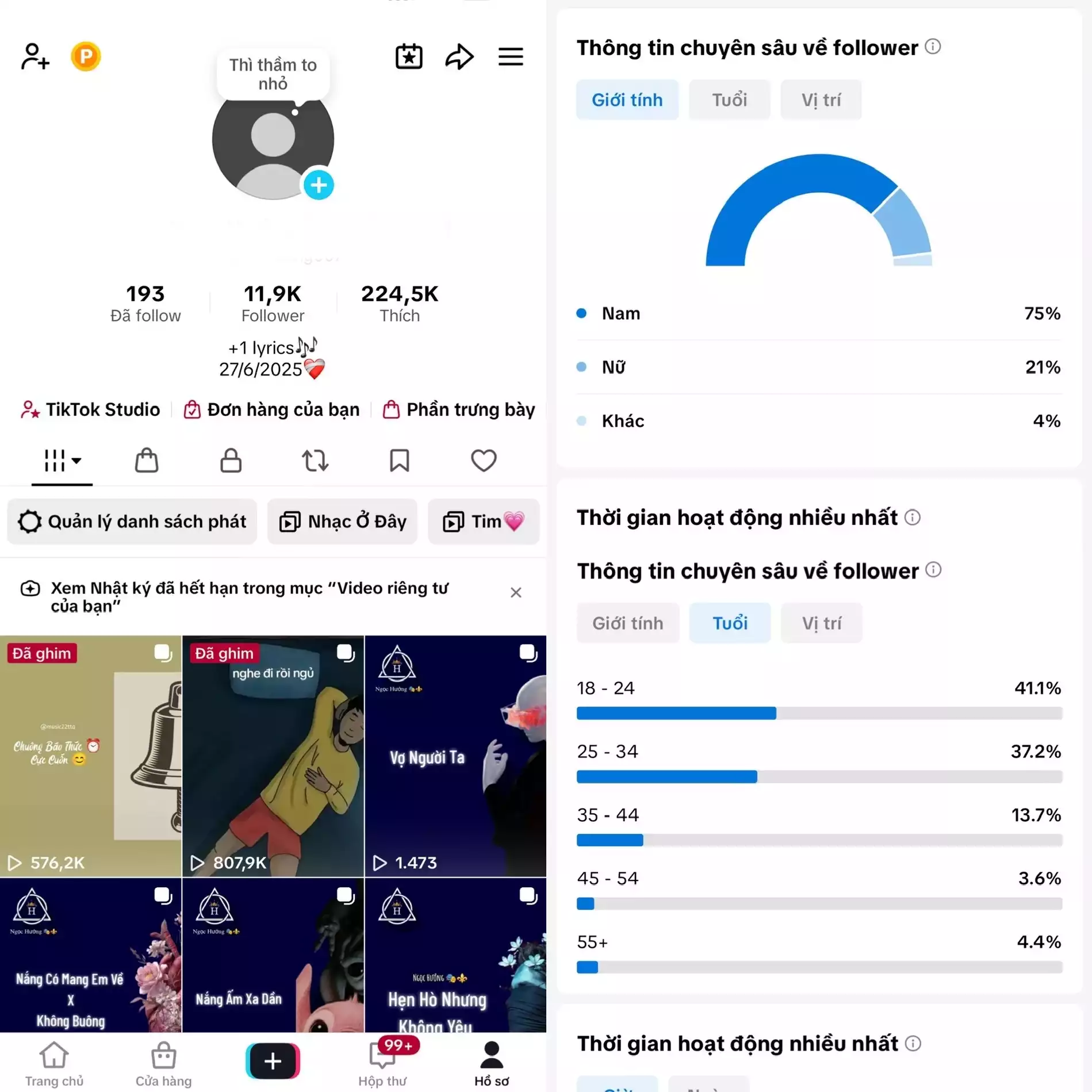 Account TikTok thật, chất lượng cao – tương tác mượt, lên xu hướng dễ. Đổi được Tên - Avt - Username. Trắng thông tin, hỗ trợ liên kết thông tin chính chủ.