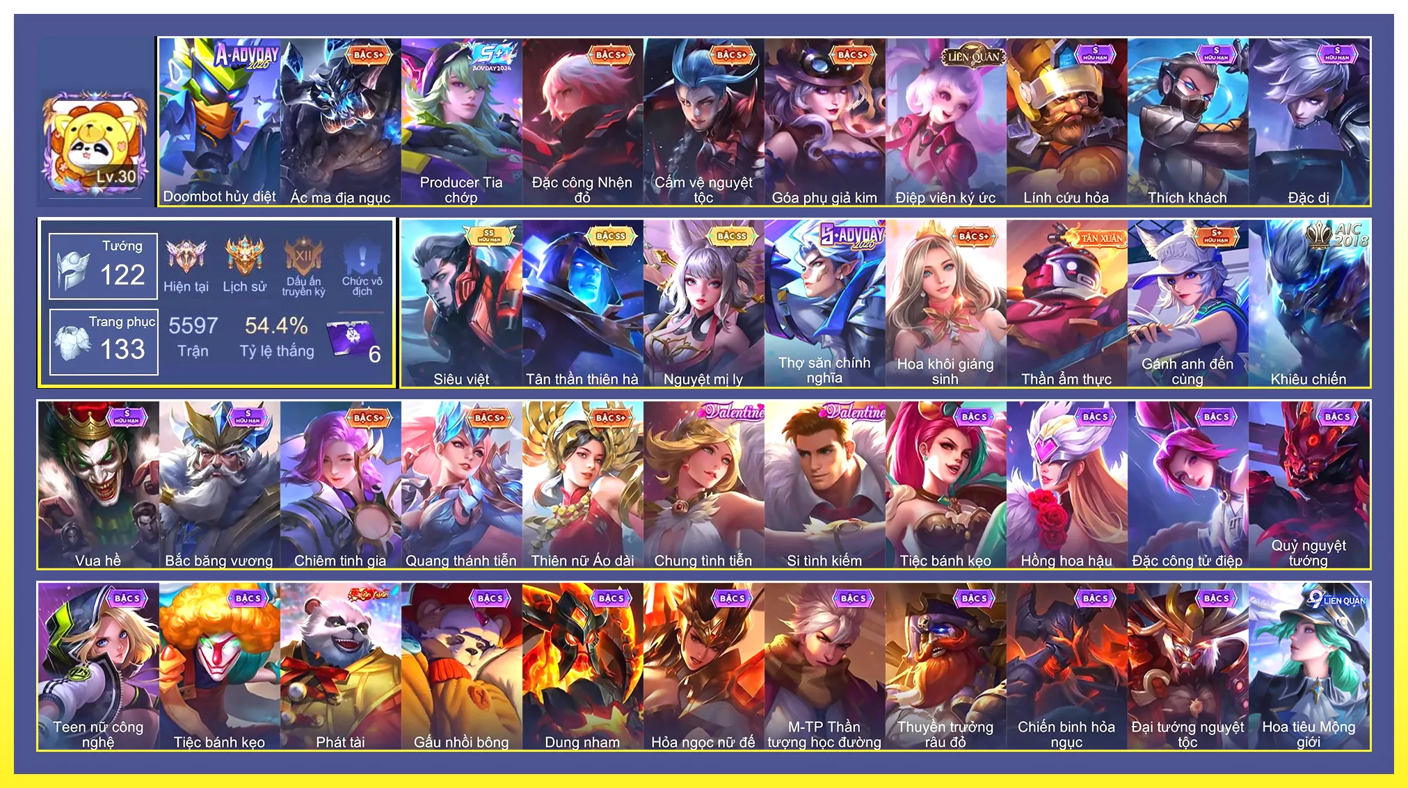 Liliana Nguyệt mị ly, Murad Siêu việt, Tulen Tân Thần Thiên Hà…