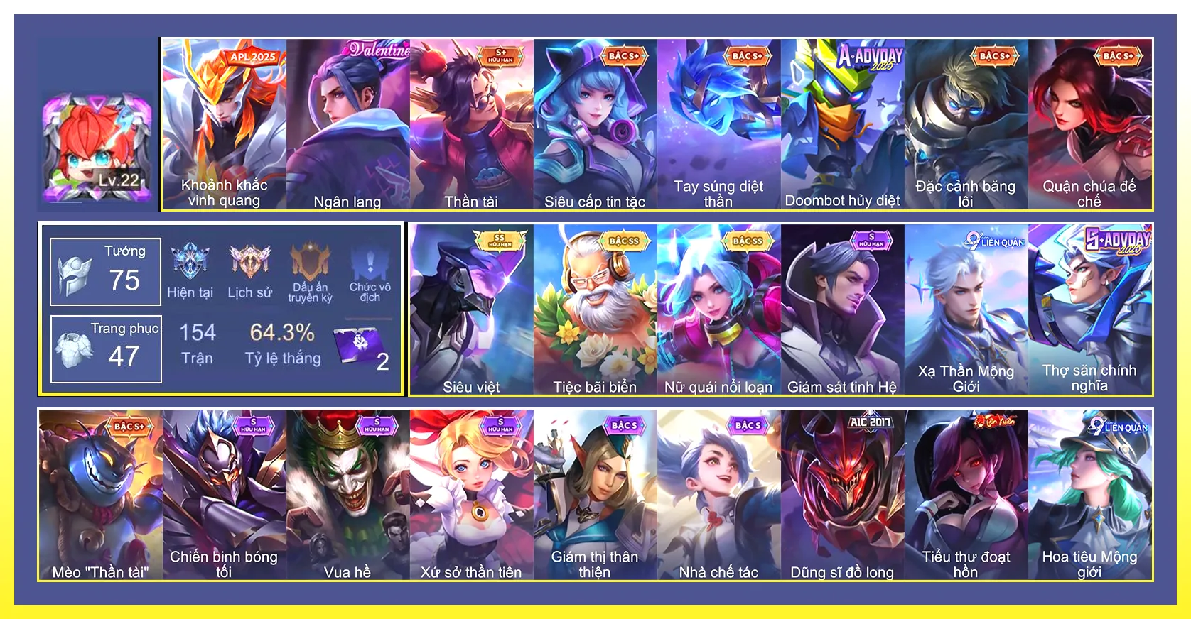 Butterfly Nữ Quái Nổi Loạn, Zephys Siêu việt, Gildur Tiệc Bãi Biển…Trắng thông tin không liên kết