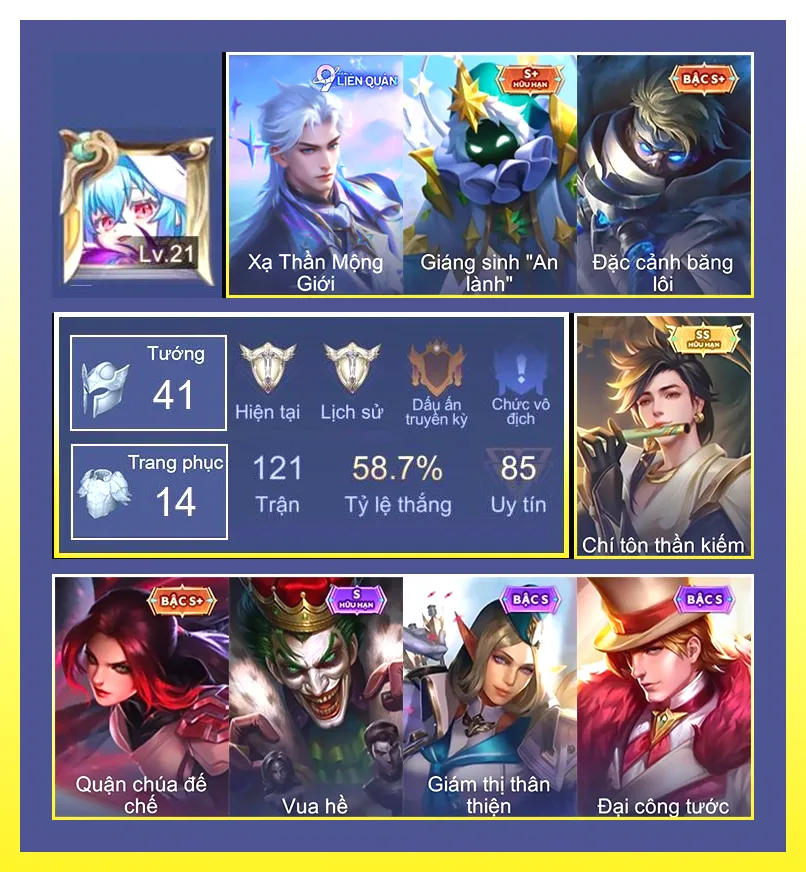 Murad Chí tôn thần kiếm…Trắng thông tin không liên kết