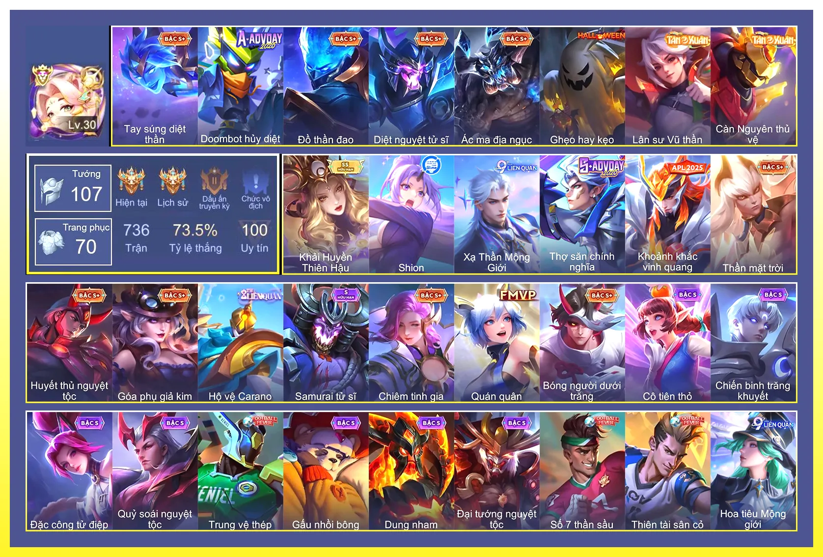 Ilumia Khải Huyền Thiên Hậu…Trắng thông tin không liên kết