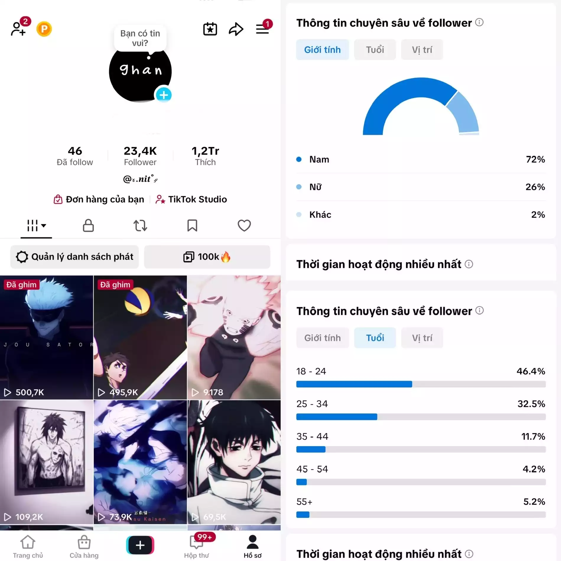Account TikTok thật, chất lượng cao – tương tác mượt, lên xu hướng dễ. Đổi được Tên - Avt - Username. Trắng thông tin, hỗ trợ liên kết thông tin chính chủ.