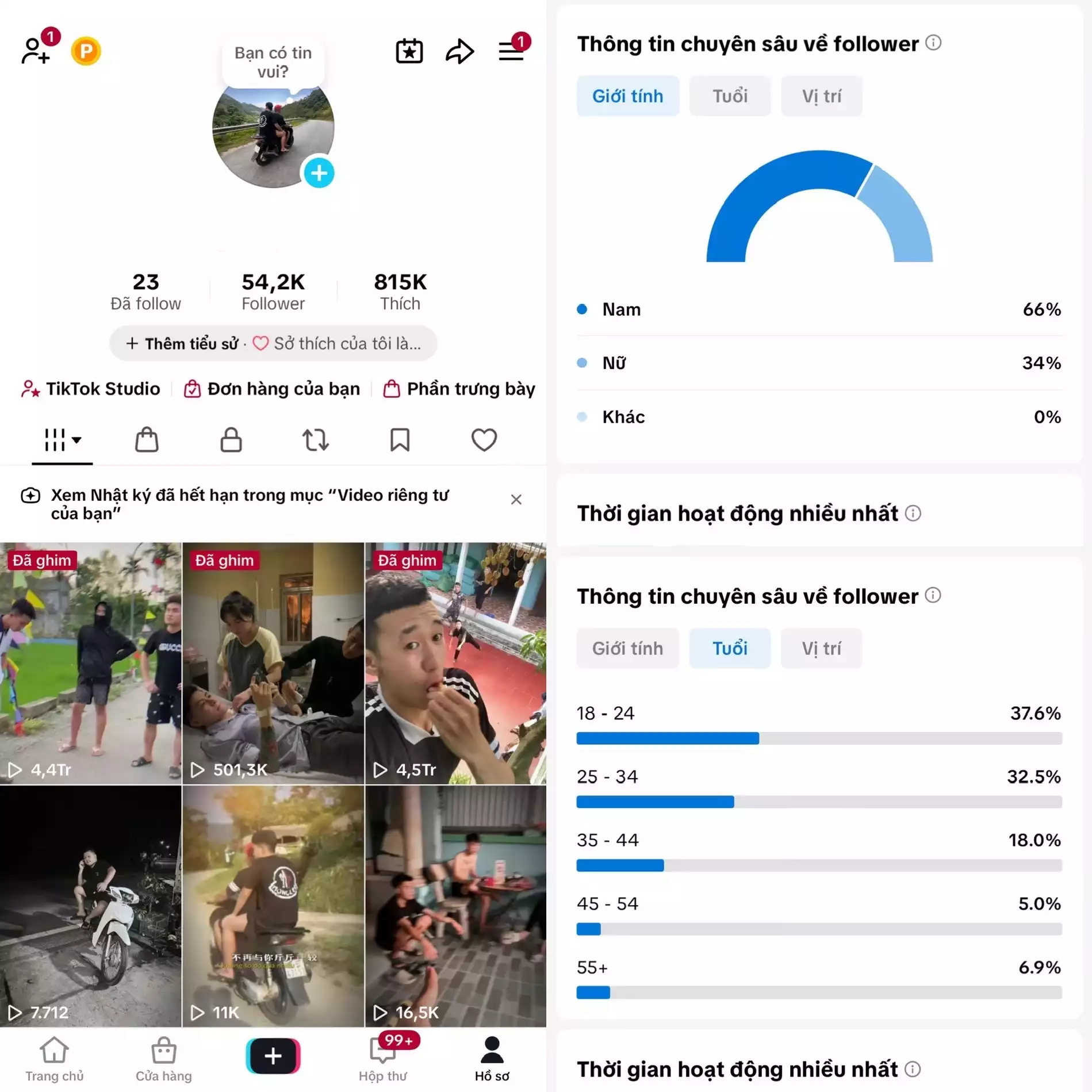 Account TikTok thật, chất lượng cao – tương tác mượt, lên xu hướng dễ. Đổi được Tên - Avt - Username. Trắng thông tin, hỗ trợ liên kết thông tin chính chủ.