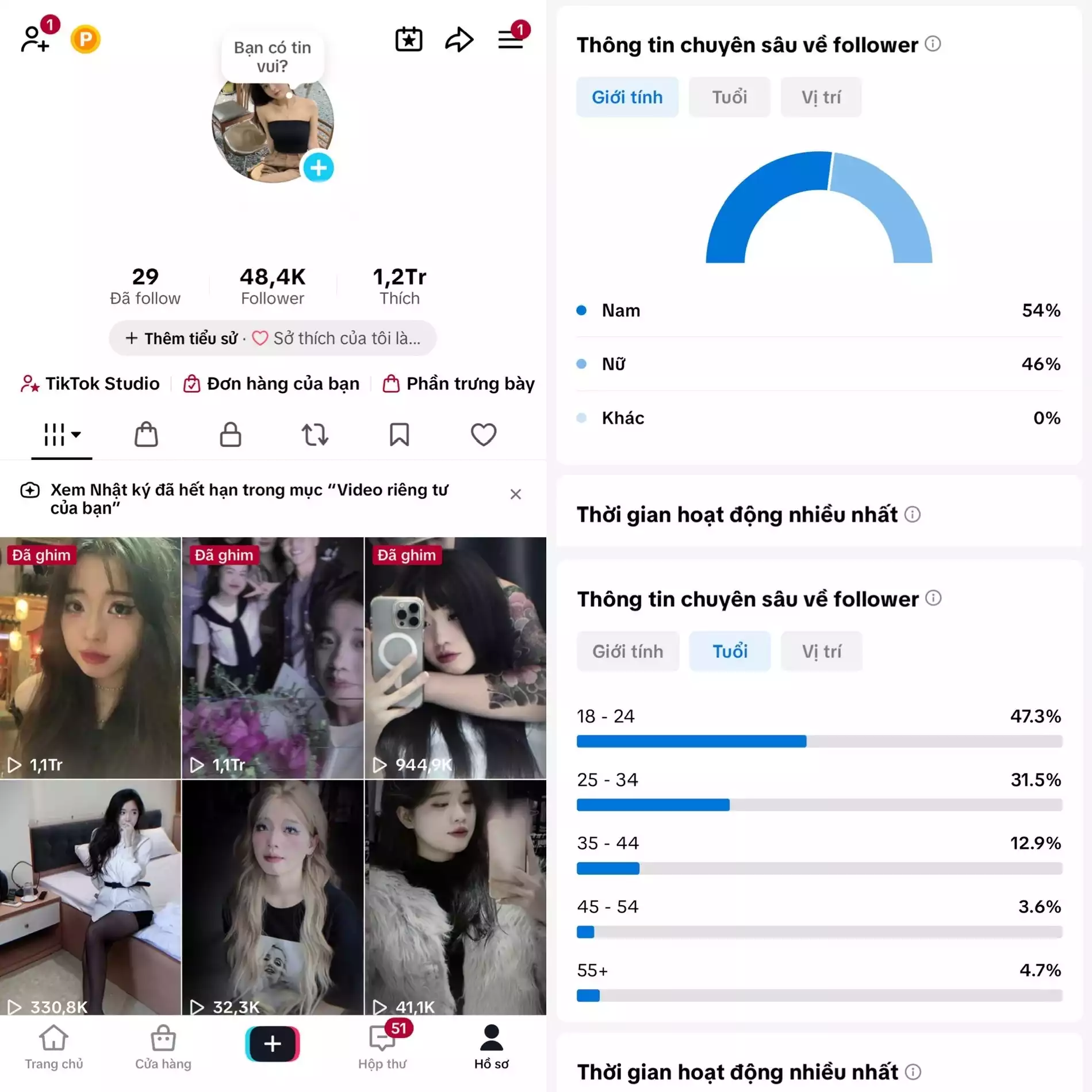 Account TikTok thật, chất lượng cao – tương tác mượt, lên xu hướng dễ. Đổi được Tên - Avt - Username. Trắng thông tin, hỗ trợ liên kết thông tin chính chủ.