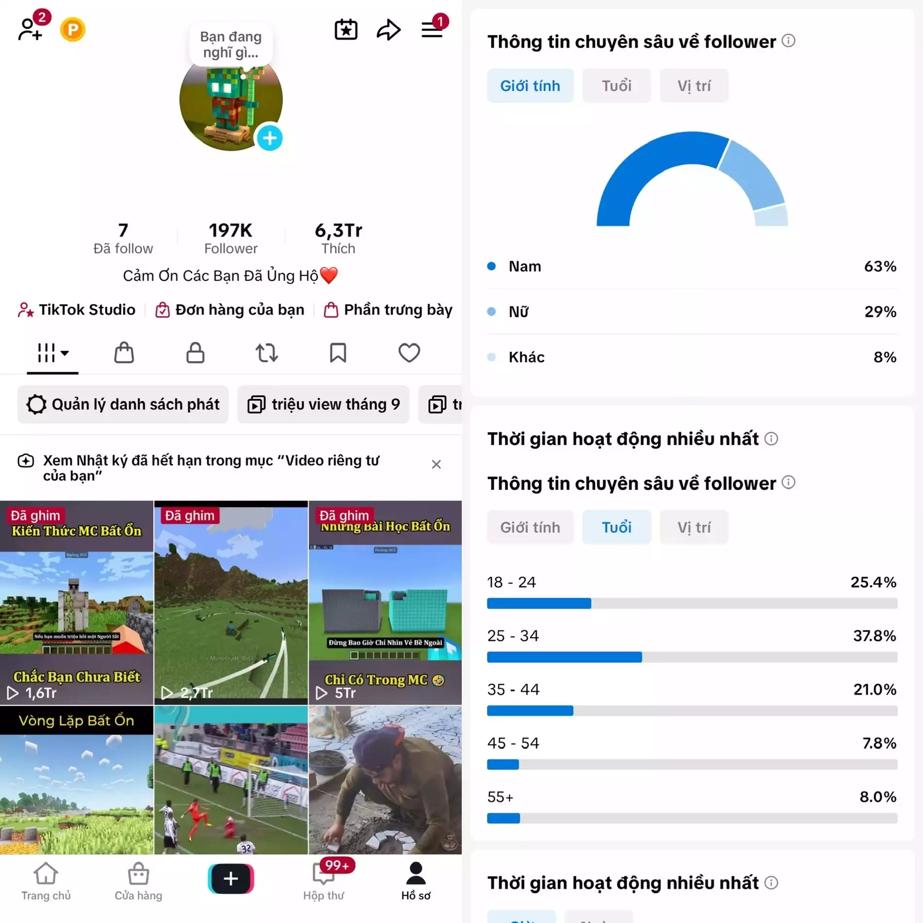 Account TikTok thật, chất lượng cao – tương tác mượt, lên xu hướng dễ. Đổi được Tên - Avt - Username. Trắng thông tin, hỗ trợ liên kết thông tin chính chủ.
