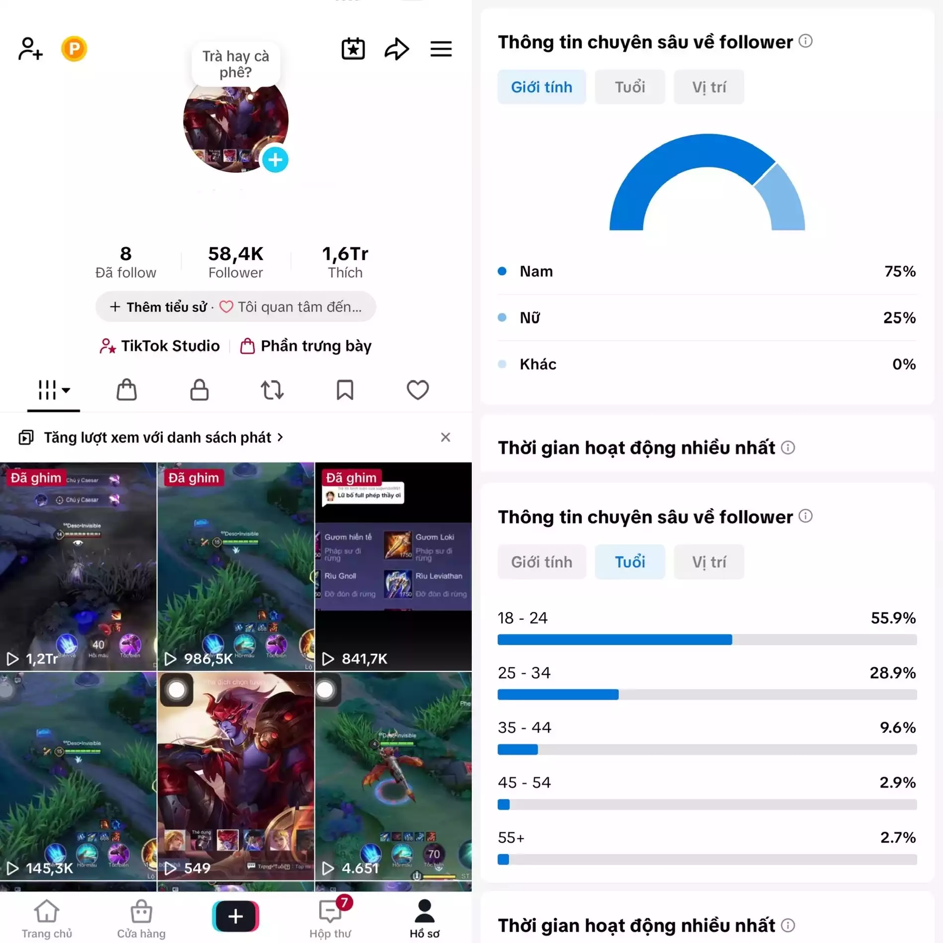 Account TikTok thật, chất lượng cao – tương tác mượt, lên xu hướng dễ. Đổi được Tên - Avt - Username. Trắng thông tin, hỗ trợ liên kết thông tin chính chủ.