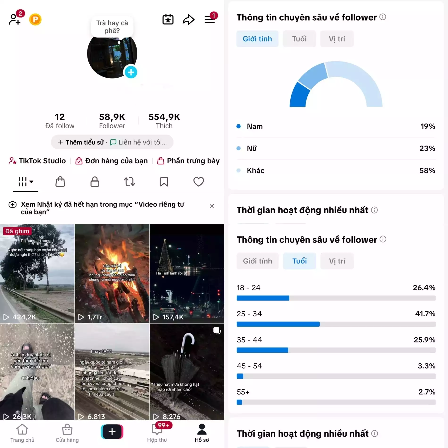 Account TikTok thật, chất lượng cao – tương tác mượt, lên xu hướng dễ. Đổi được Tên - Avt - Username. Trắng thông tin, hỗ trợ liên kết thông tin chính chủ.