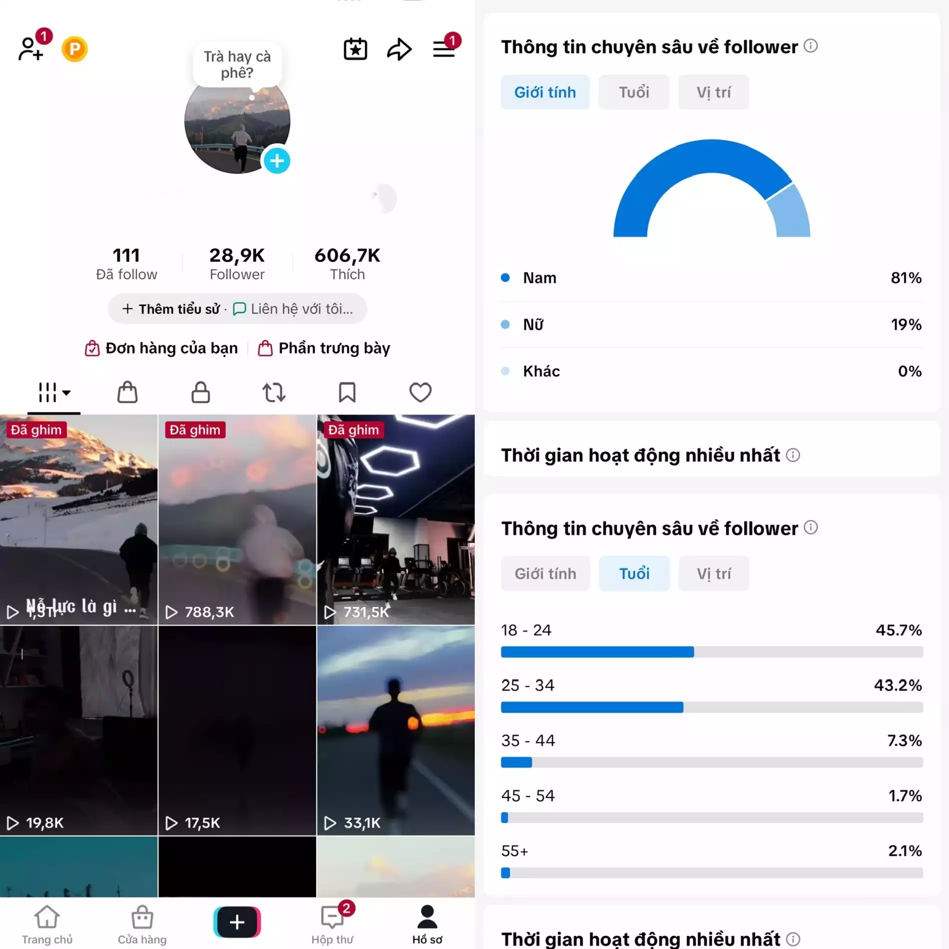 Account TikTok thật, chất lượng cao – tương tác mượt, lên xu hướng dễ. Đổi được Tên - Avt - Username. Trắng thông tin, hỗ trợ liên kết thông tin chính chủ.