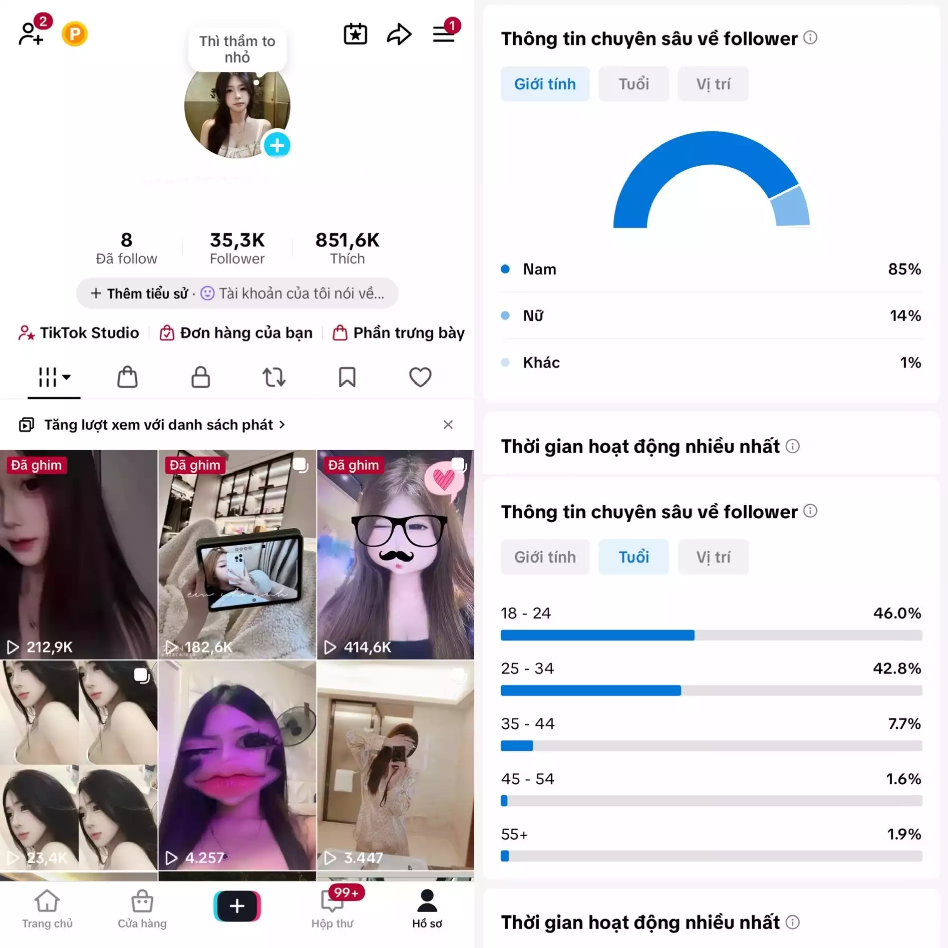 Account TikTok thật, chất lượng cao – tương tác mượt, lên xu hướng dễ. Đổi được Tên - Avt - Username. Trắng thông tin, hỗ trợ liên kết thông tin chính chủ.