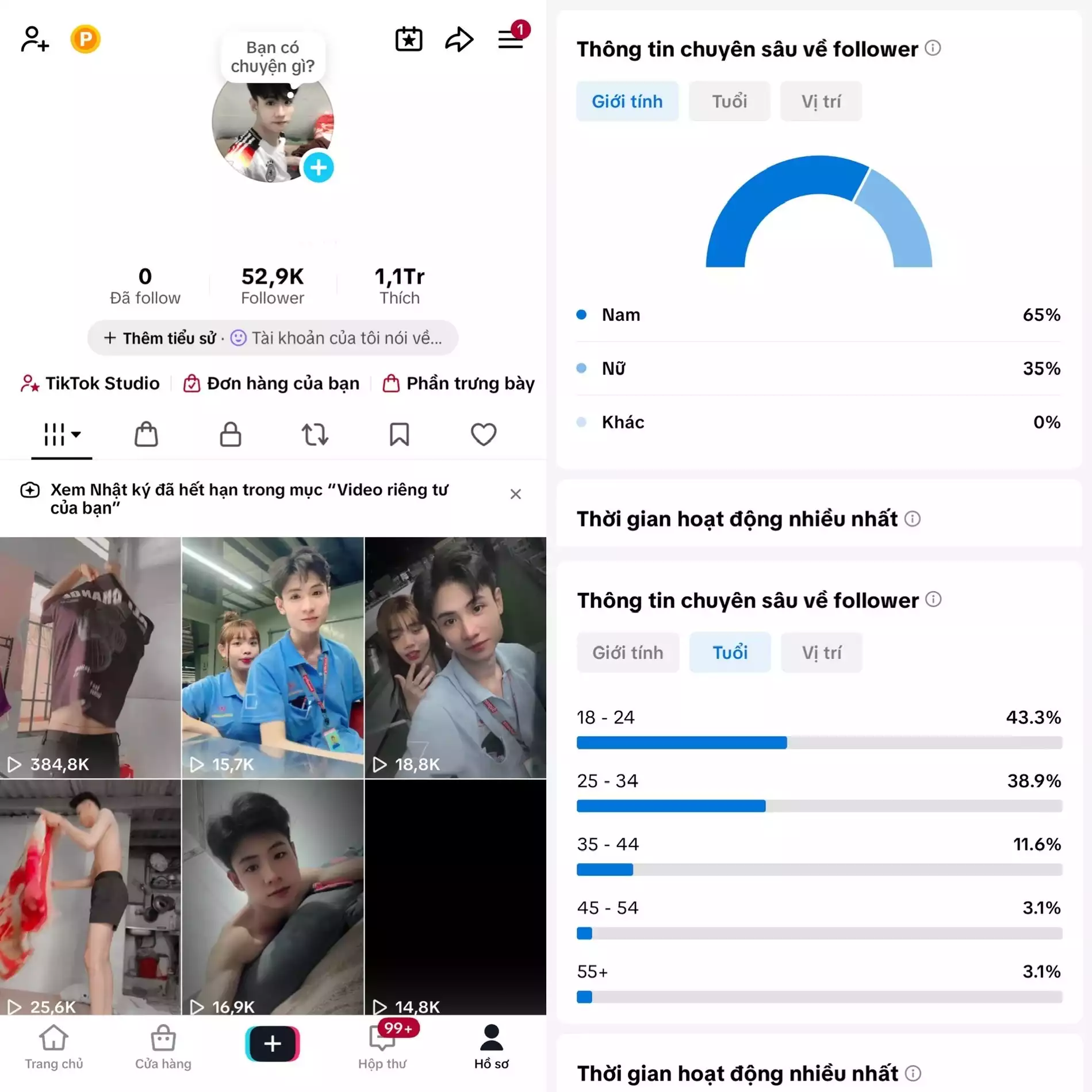 Account TikTok thật, chất lượng cao – tương tác mượt, lên xu hướng dễ. Đổi được Tên - Avt - Username. Trắng thông tin, hỗ trợ liên kết thông tin chính chủ.