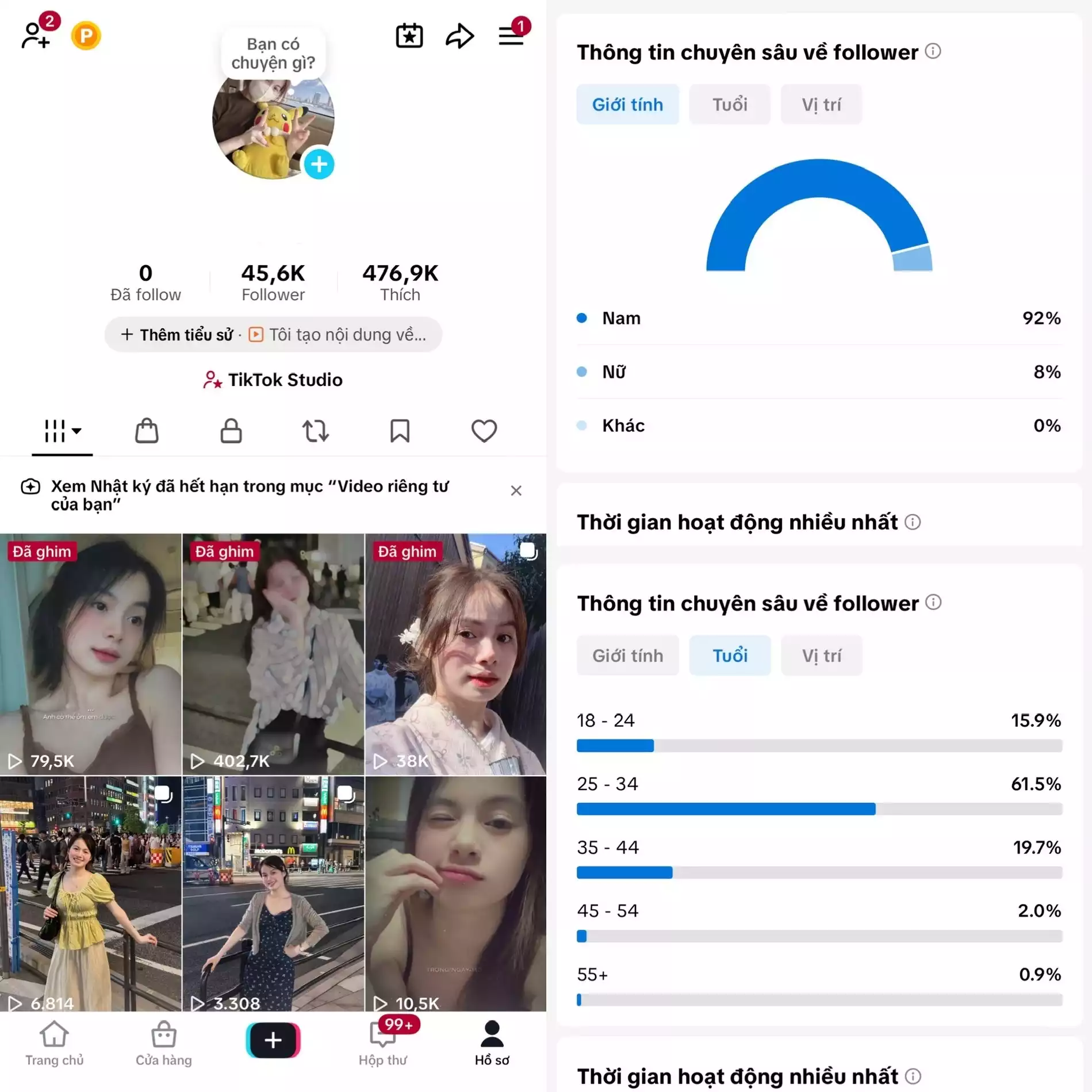 Account TikTok thật, chất lượng cao – tương tác mượt, lên xu hướng dễ. Đổi được Tên - Avt - Username. Trắng thông tin, hỗ trợ liên kết thông tin chính chủ.
