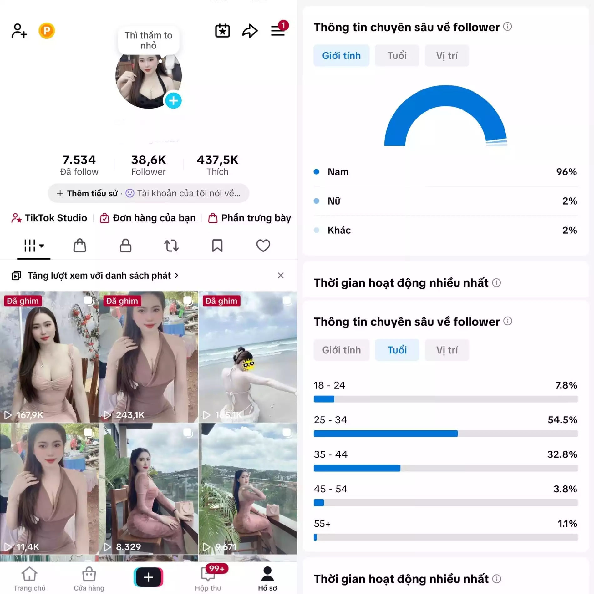 Account TikTok thật, chất lượng cao – tương tác mượt, lên xu hướng dễ. Đổi được Tên - Avt - Username. Trắng thông tin, hỗ trợ liên kết thông tin chính chủ.