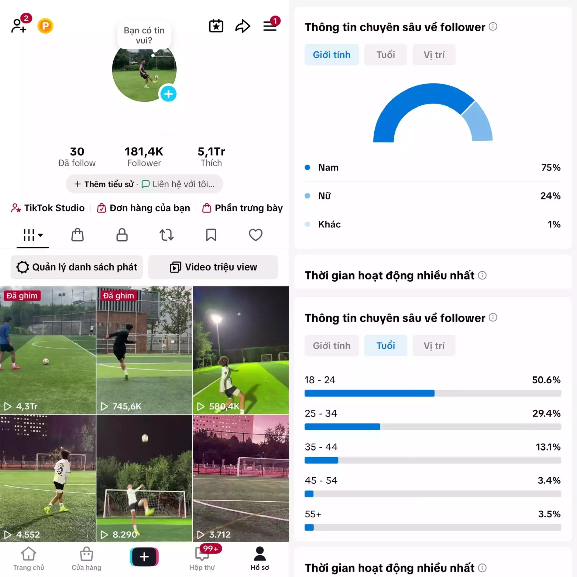 Account TikTok thật, chất lượng cao – tương tác mượt, lên xu hướng dễ. Đổi được Tên - Avt - Username. Trắng thông tin, hỗ trợ liên kết thông tin chính chủ.