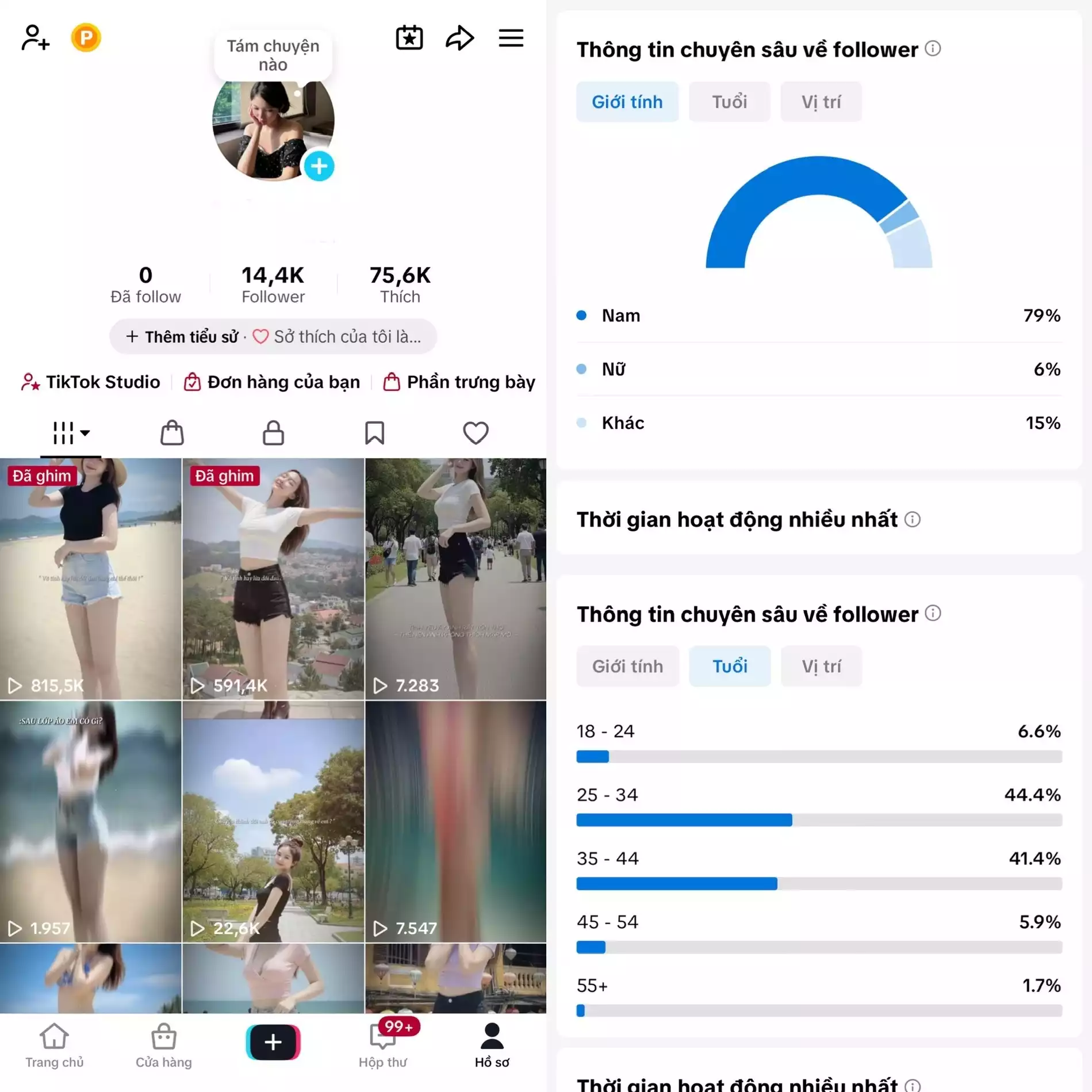 Account TikTok thật, chất lượng cao – tương tác mượt, lên xu hướng dễ. Đổi được Tên - Avt - Username. Trắng thông tin, hỗ trợ liên kết thông tin chính chủ.