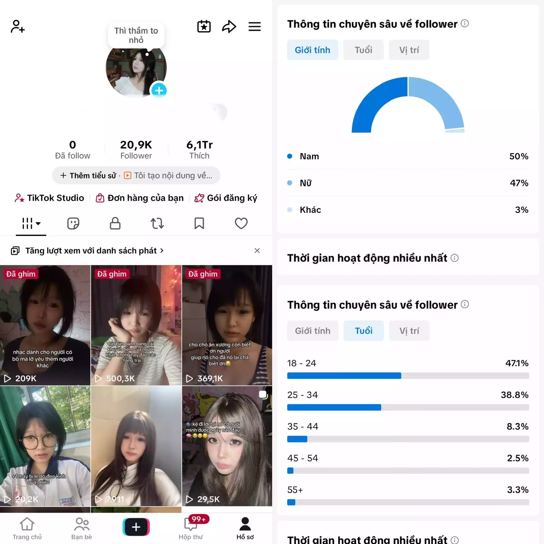 Account TikTok thật, chất lượng cao – tương tác mượt, lên xu hướng dễ. Đổi được Tên - Avt - Username. Trắng thông tin, hỗ trợ liên kết thông tin chính chủ.