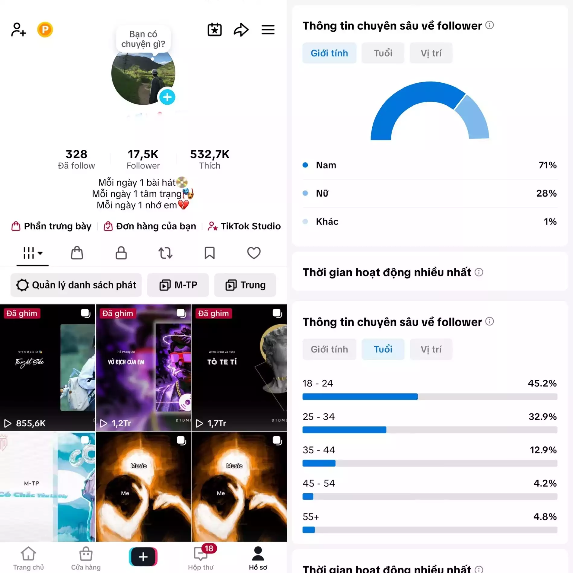 Account TikTok thật, chất lượng cao – tương tác mượt, lên xu hướng dễ. Đổi được Tên - Avt - Username. Trắng thông tin, hỗ trợ liên kết thông tin chính chủ.