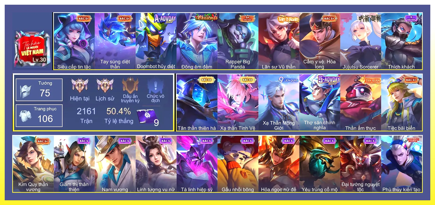 Tulen Tân Thần Thiên Hà, Laville Xạ Thần Tinh Vệ…Trắng thông tin không liên kết