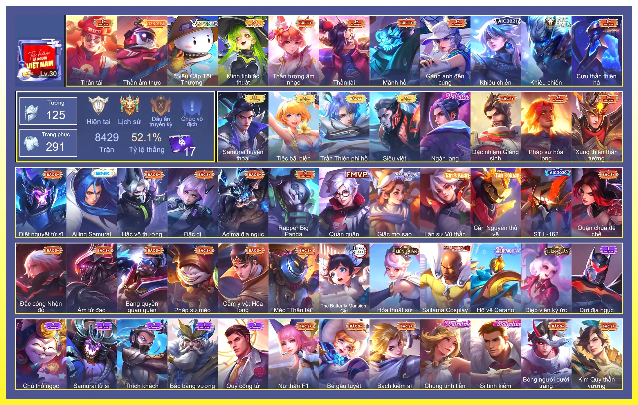 Violet Tiệc bãi biển, Murad Siêu việt, Ryoma Samurai Huyền thoại, Elsu Trấn thiên phi hồ…