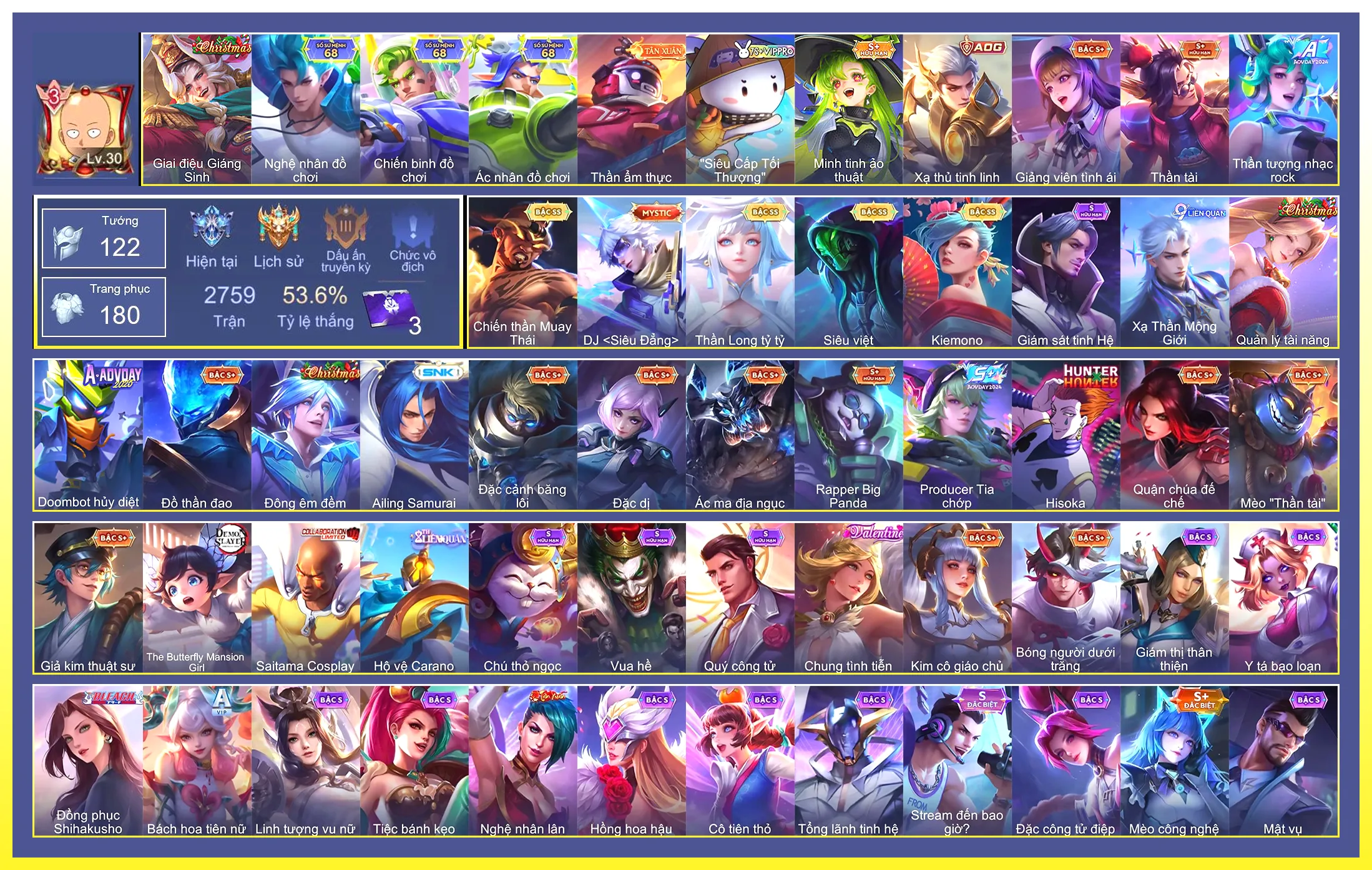 Raz Chiến thần Muay Thái, Raz Siêu việt, Violet Thần long tỷ tỷ, Airi Kiemono…