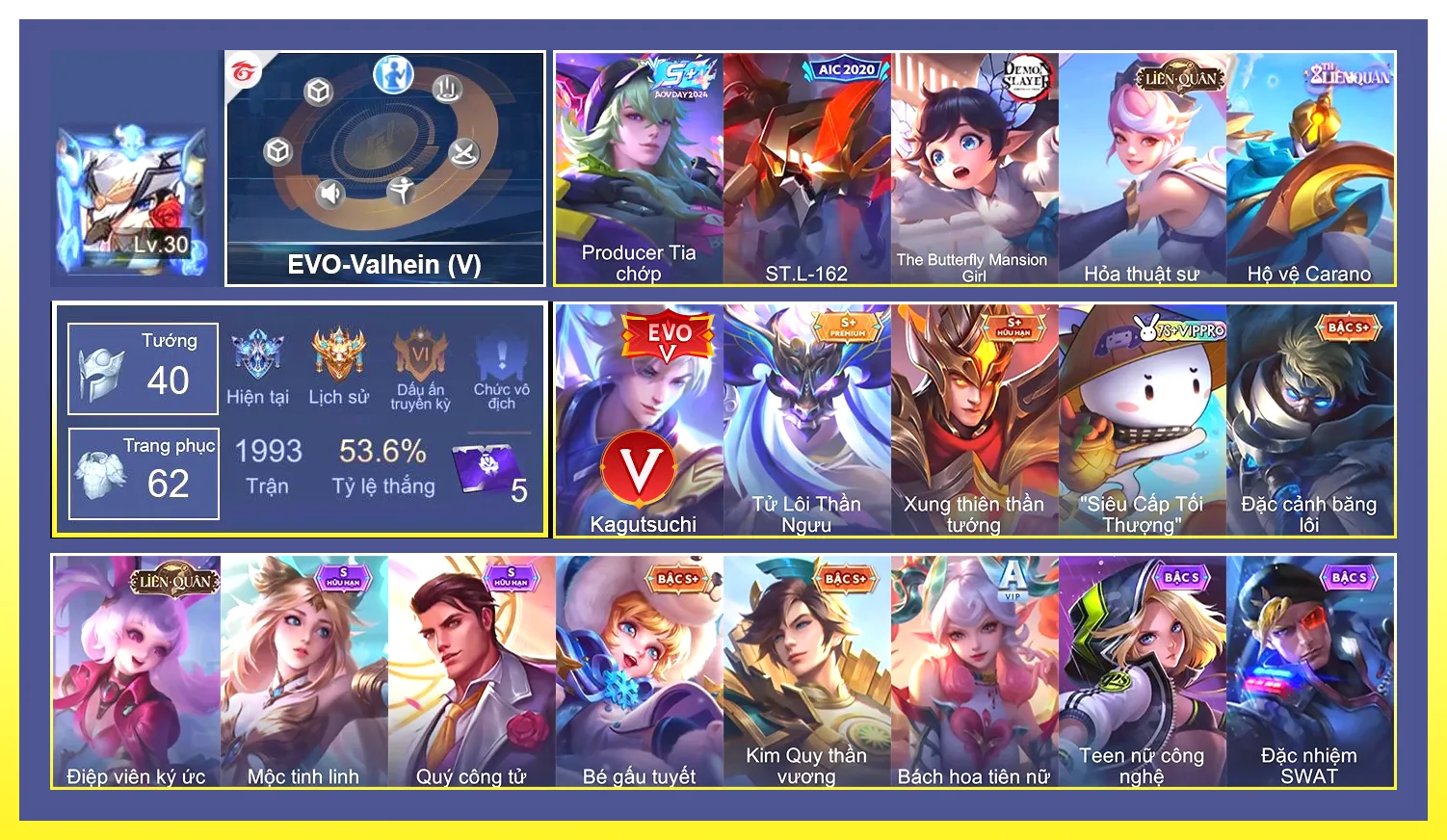 Valhen siêu việt bậc 5…