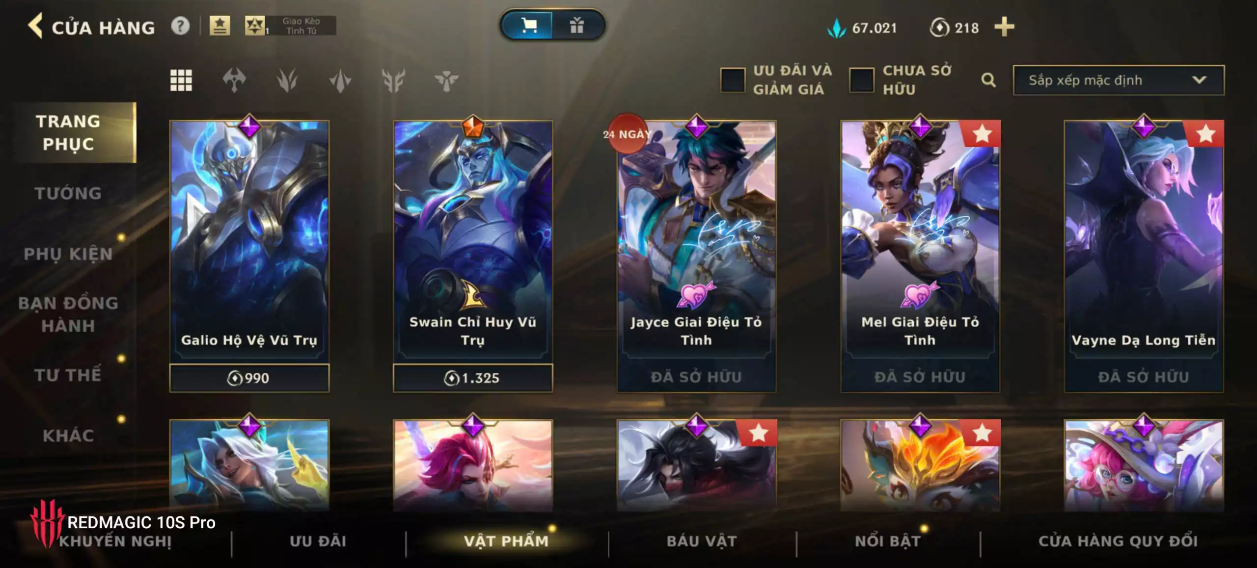 Ảnh ACC TỐC CHIẾN FULL SKIN, 2 PET TÍM, 166.8K ĐIỂM BỘ SƯU TẬP, CÓ NHIỀU PHỤ KIỆN HIẾM ĐẮT TIỀN