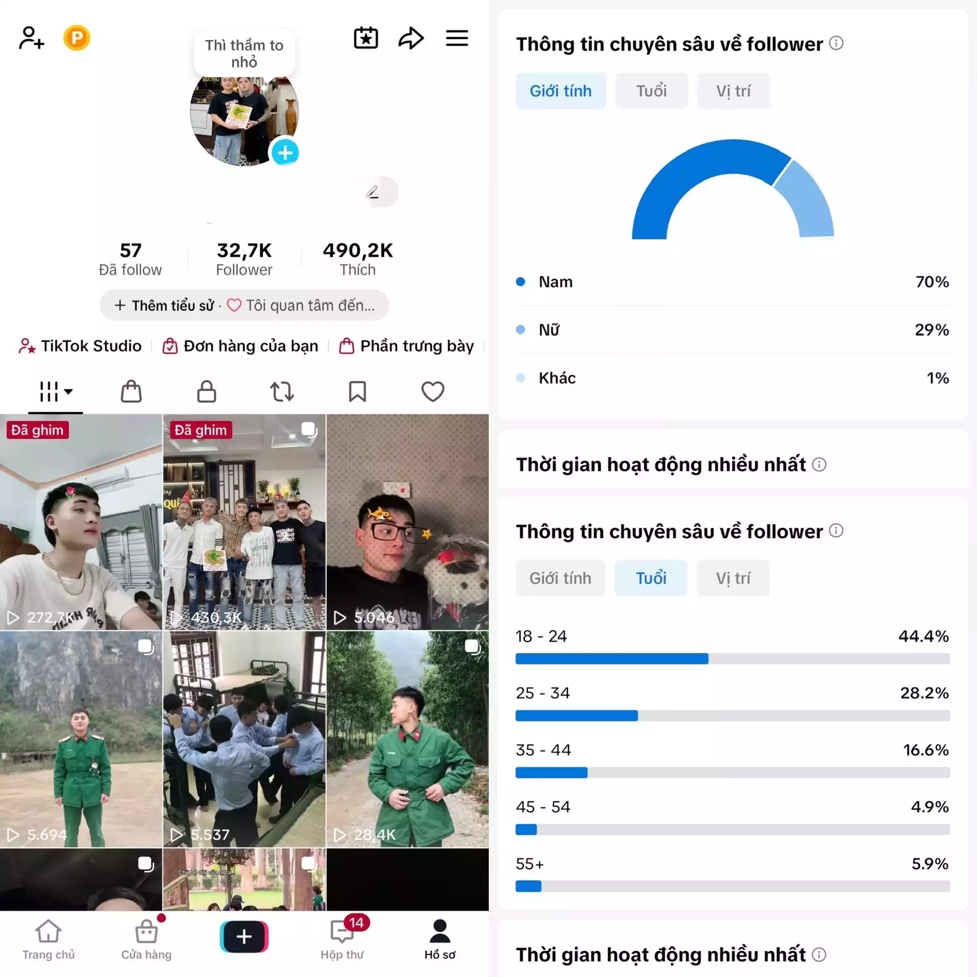 Account TikTok thật, chất lượng cao – tương tác mượt, lên xu hướng dễ. Đổi được Tên - Avt - Username. Trắng thông tin, hỗ trợ liên kết thông tin chính chủ.