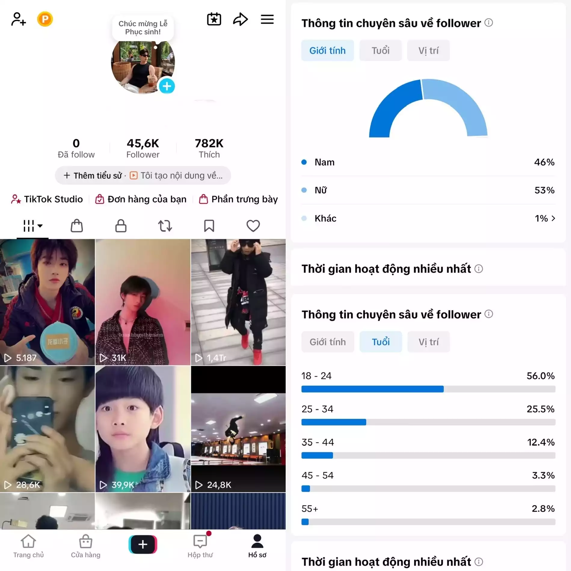 Account TikTok thật, chất lượng cao – tương tác mượt, lên xu hướng dễ. Đổi được Tên - Avt - Username. Trắng thông tin, hỗ trợ liên kết thông tin chính chủ.
