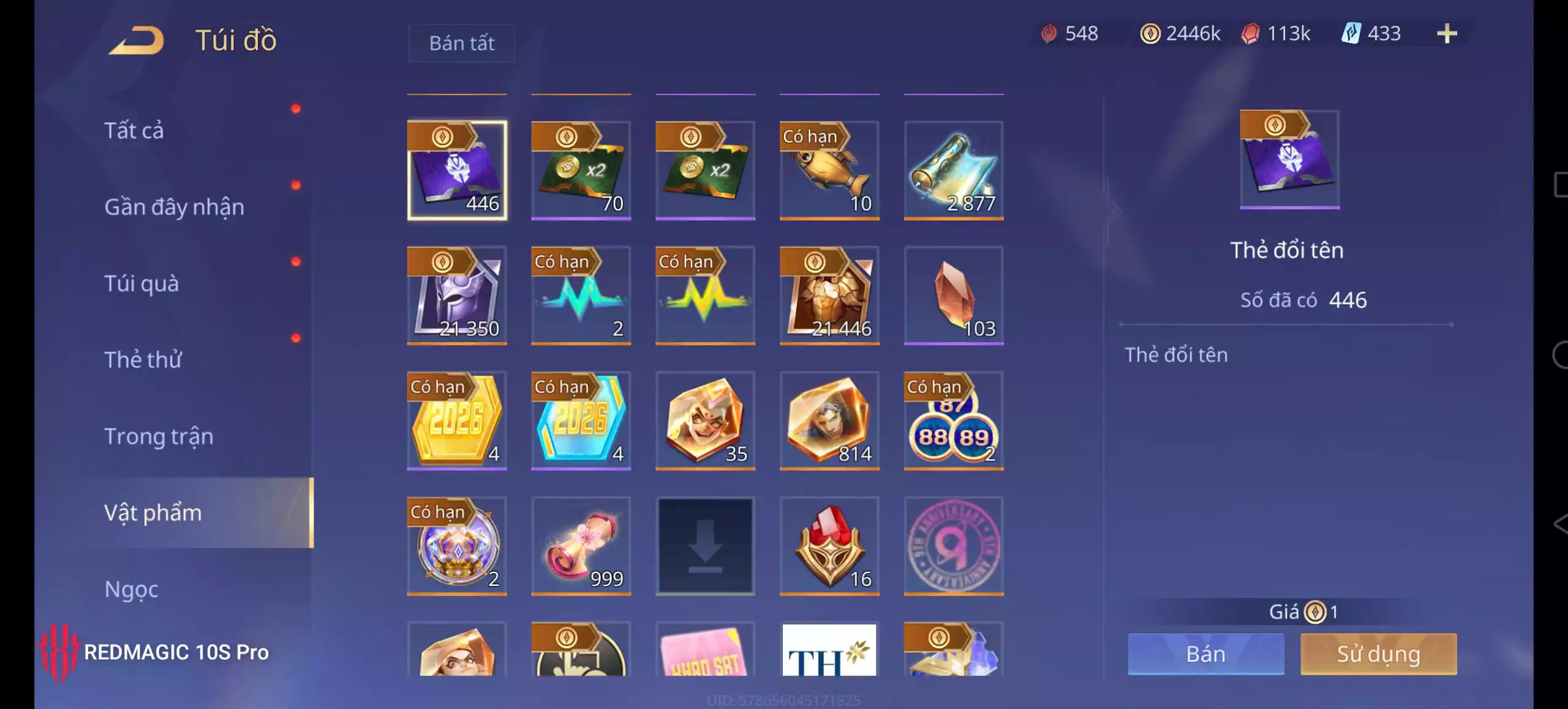 Ảnh 🔥FULL SKIN🔥 FULL 31 ẤN CAO THỦ, TOP1 BẢNG XẾP HẠNG, MÁC THÁCH ĐẤU, ĐỔI ĐƯỢC AVATAR, GỐC GARENA, KHÔNG LIÊN KẾT FB