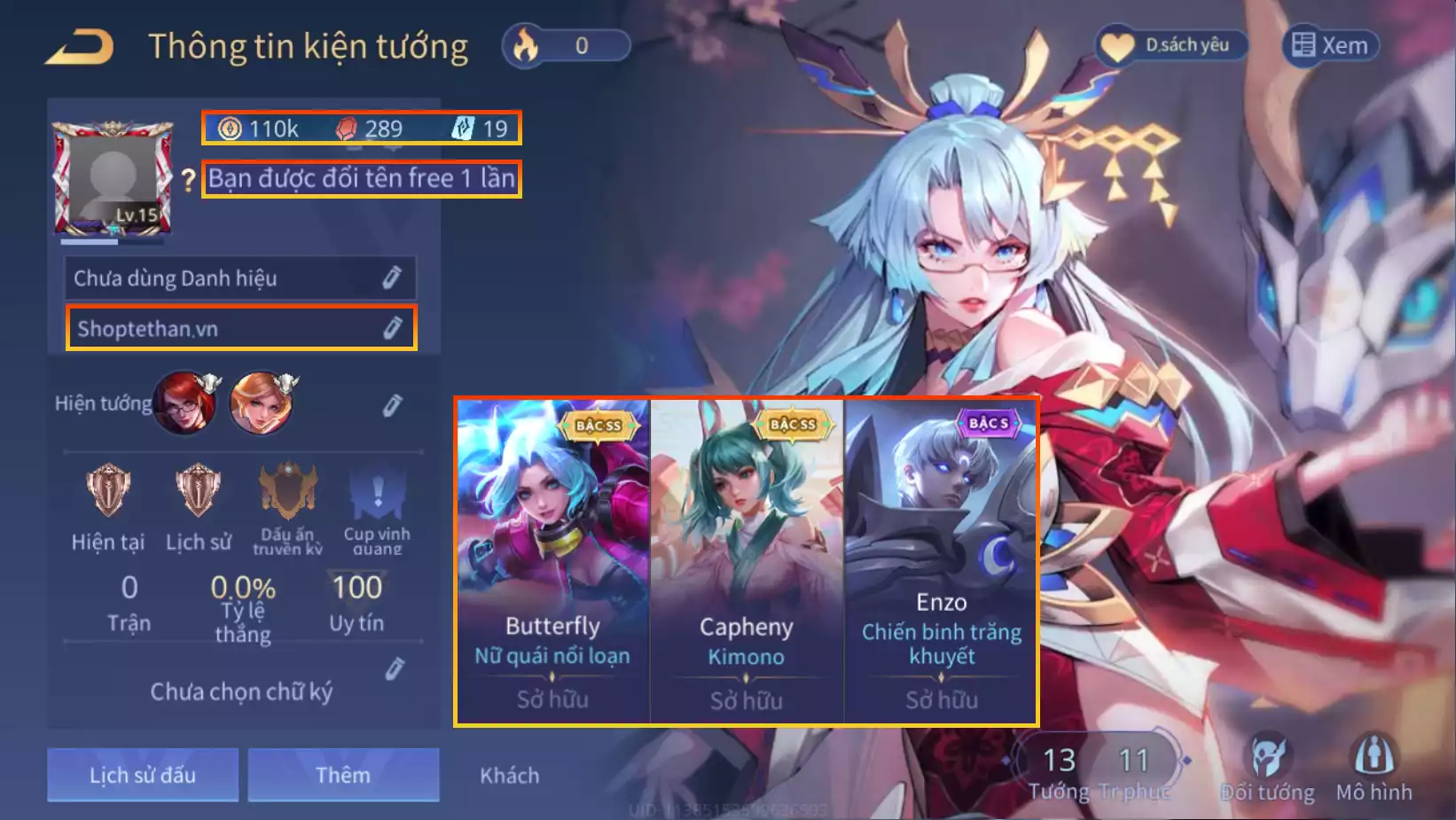 Ảnh Veres kimono, Cap kimono, Butterfly nữ quái nổi loạn, Enzo trăng khuyết, sẵn tướng, trắng thông tin