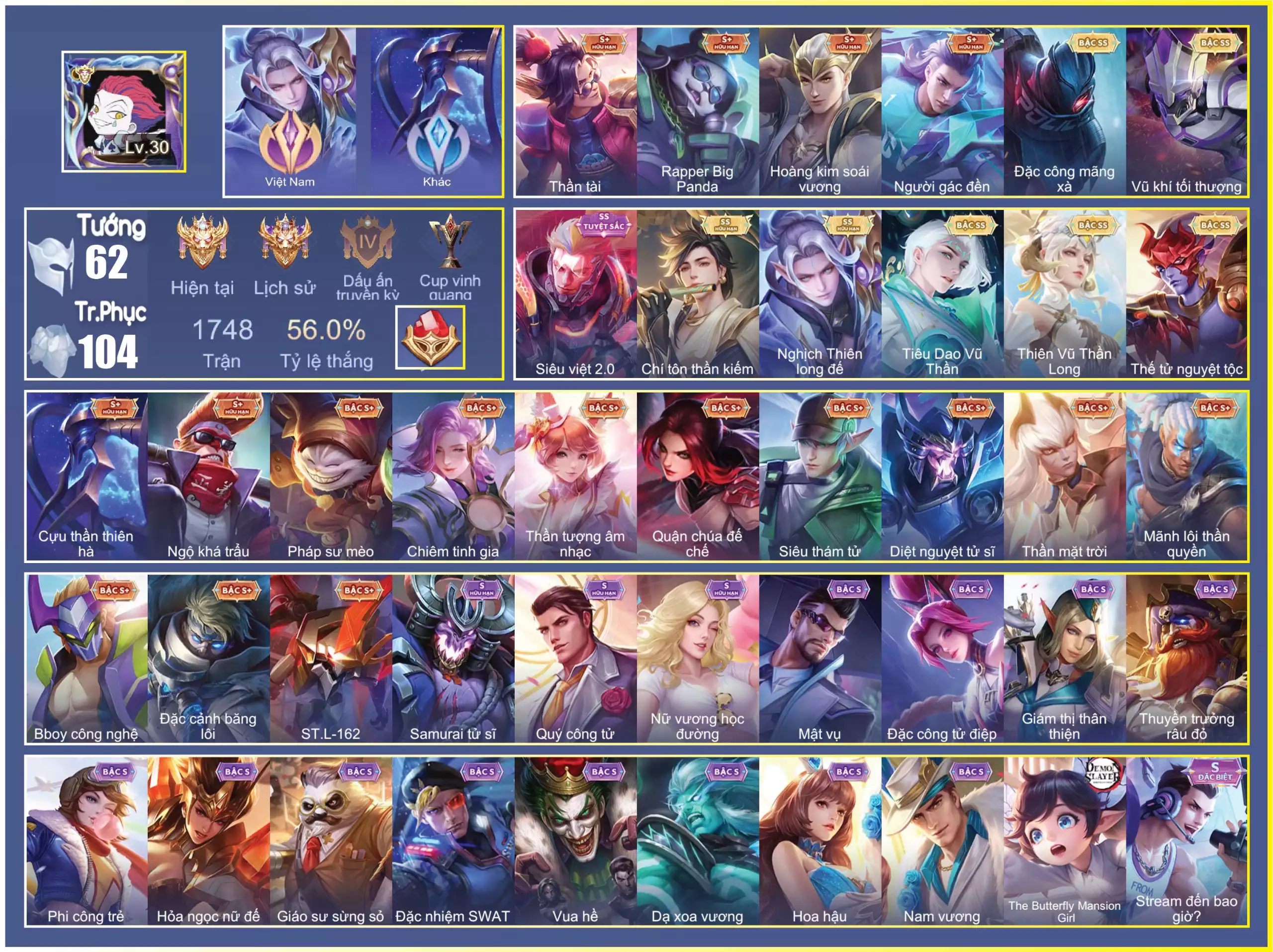 Ảnh CỤC TÍM QUILLEN, quillen long đế, murad chí tôn, tulen tiêu dao, tel thần long ...