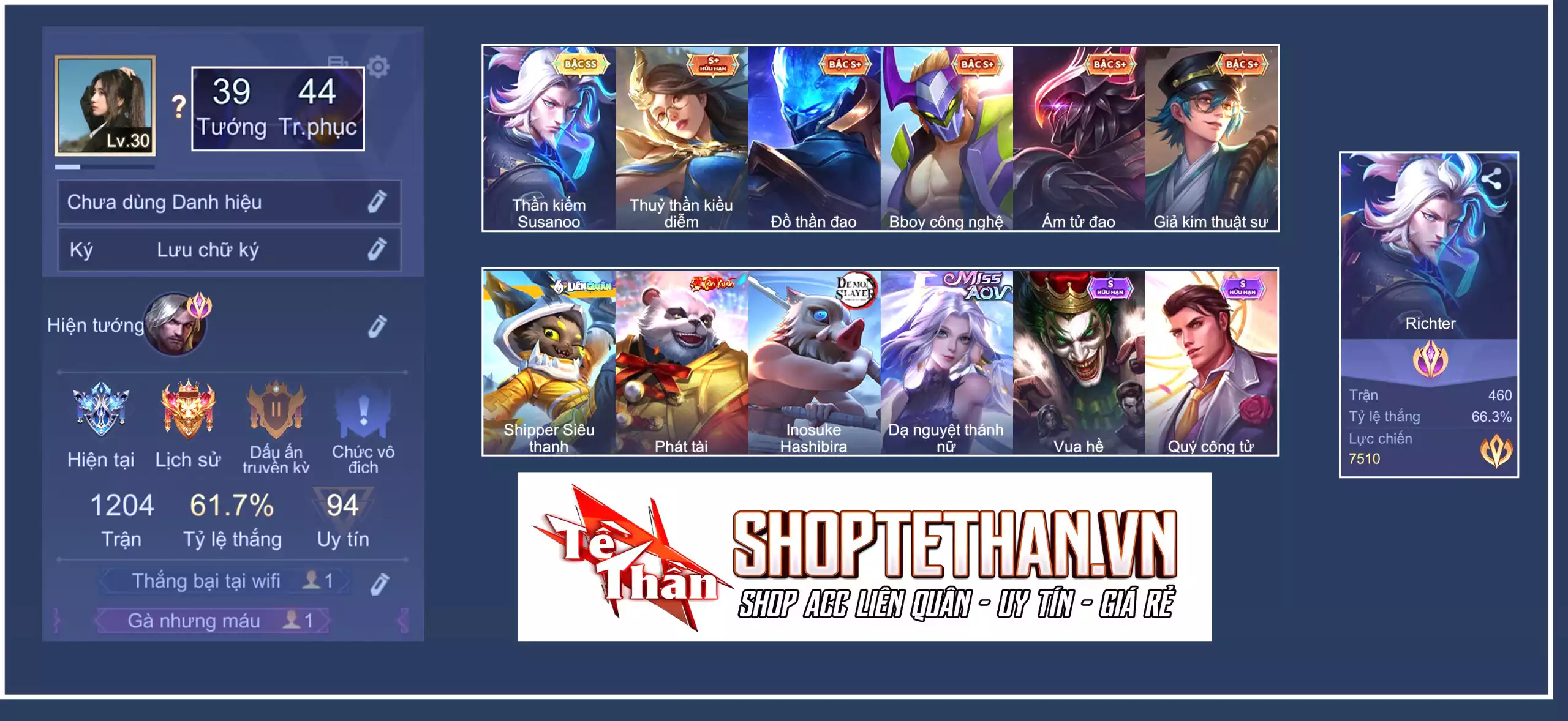 Ảnh MÁC THÁCH ĐẤU, CỤC TÍM: Richter susanoo... CHỈ CÀI SDT