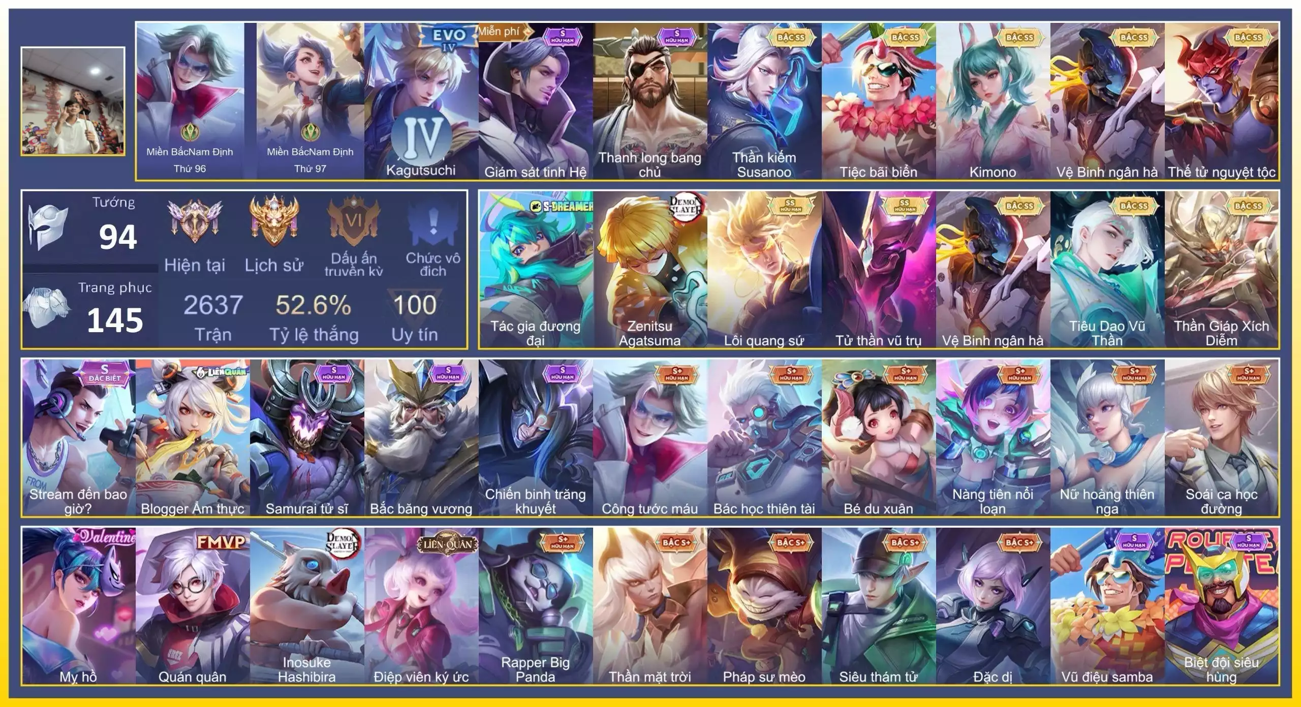 Ảnh Mu Zen , Nak Lôi , Zata Tác Gia , Hayate Tử Thần ,..