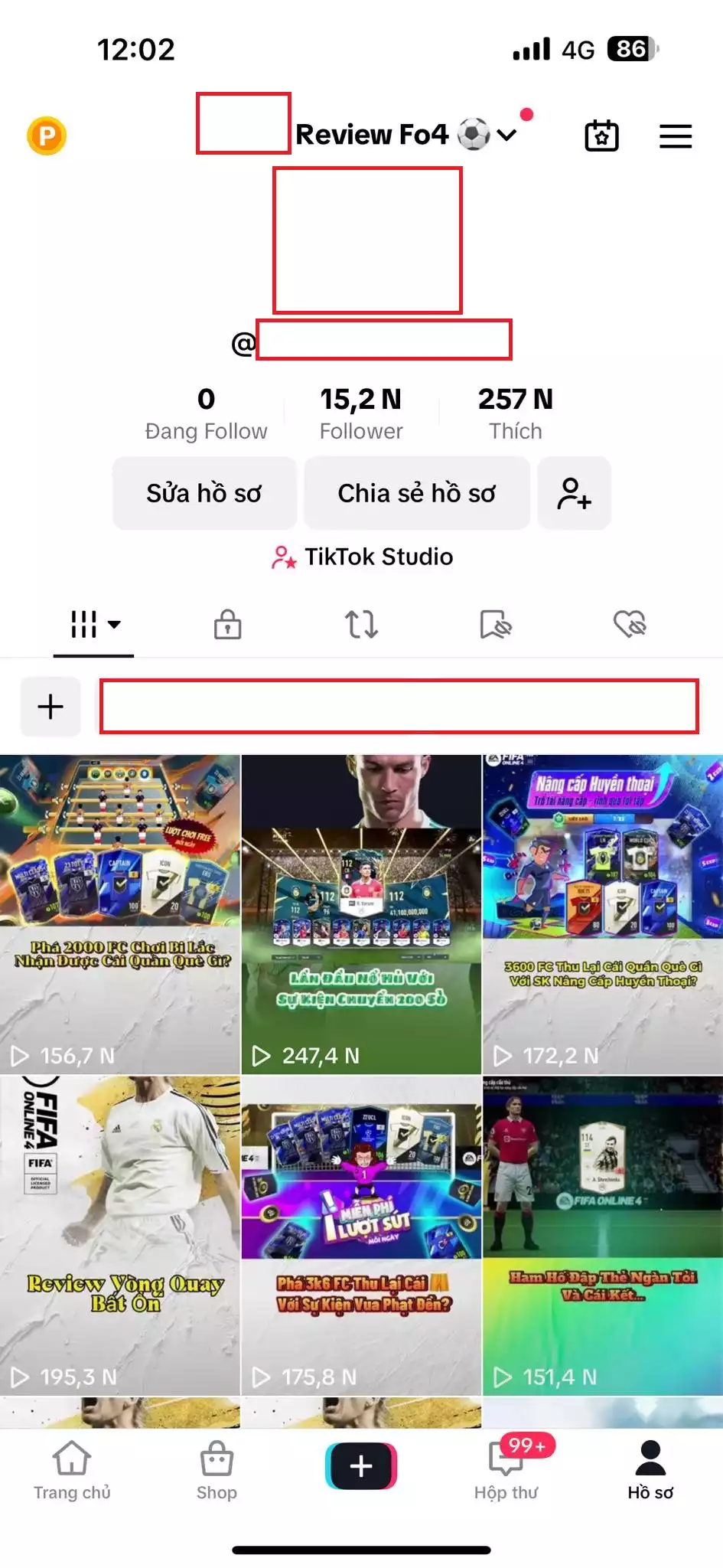 KÊNH TIKTOK CHỦ ĐỀ GAME &quot;FO4&quot; CỰC HIẾM😍