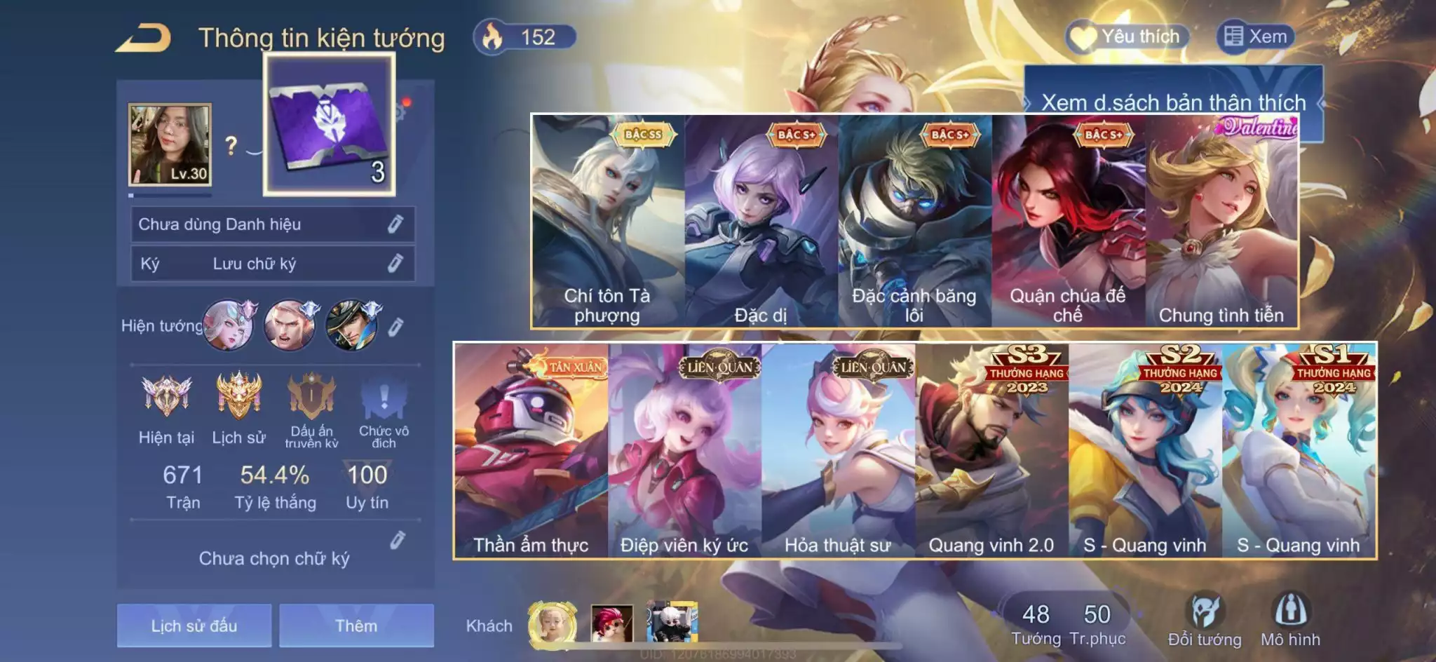 Ảnh Zata Chí Tôn Tà Phượng, Tell Chung Tình Tiễn, Grak Thần Ẩm Thực, Vio Đặc Dị,…Trắng all thông tin