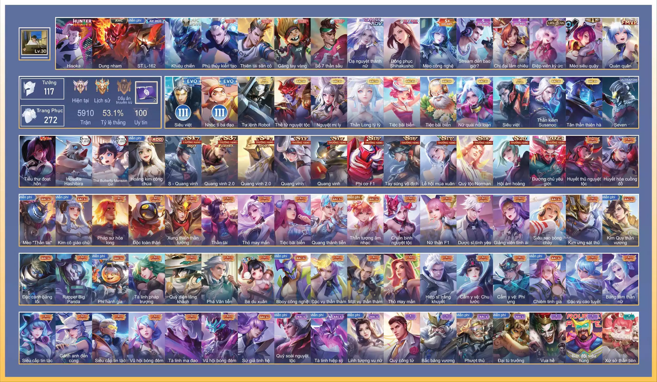 Ảnh Lữ Bố Robot, Violet Tyty, Richter Sasunoo, Yonr Thế Tử,..